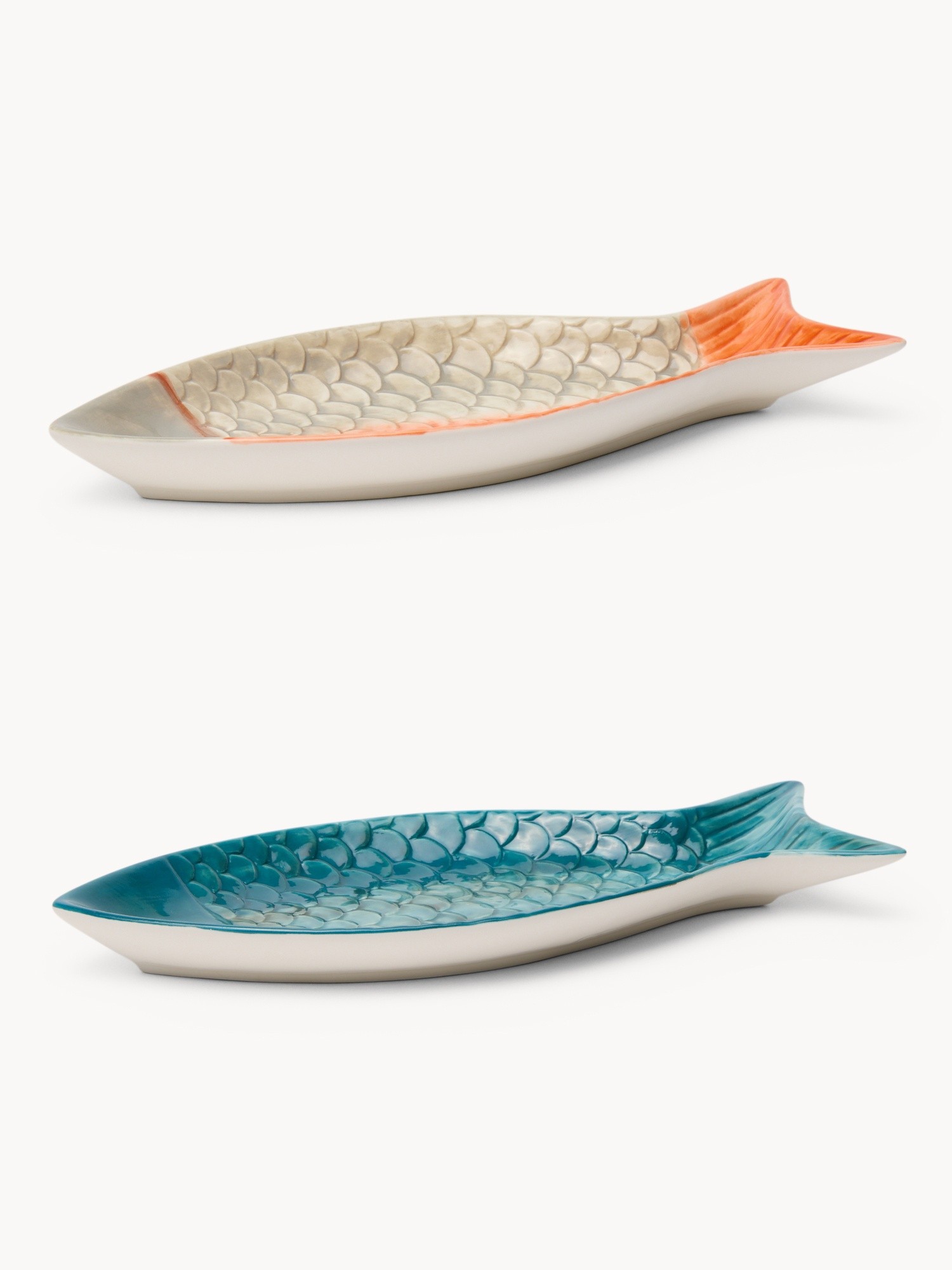 Fish-themed Ceramic Plate - Introductory Price, Multicolor, large image number 0