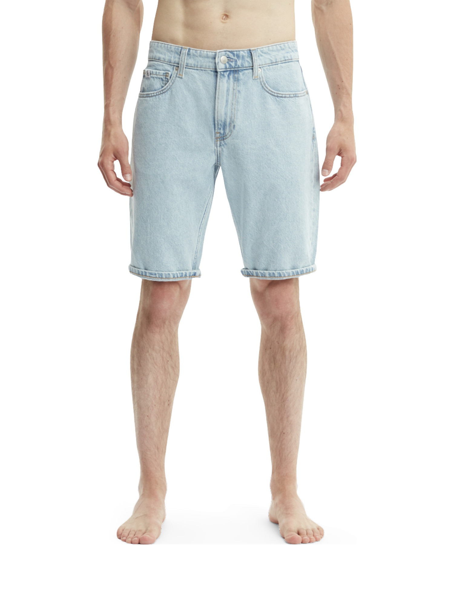 Denim Bermuda shorts, Denim, large image number 1