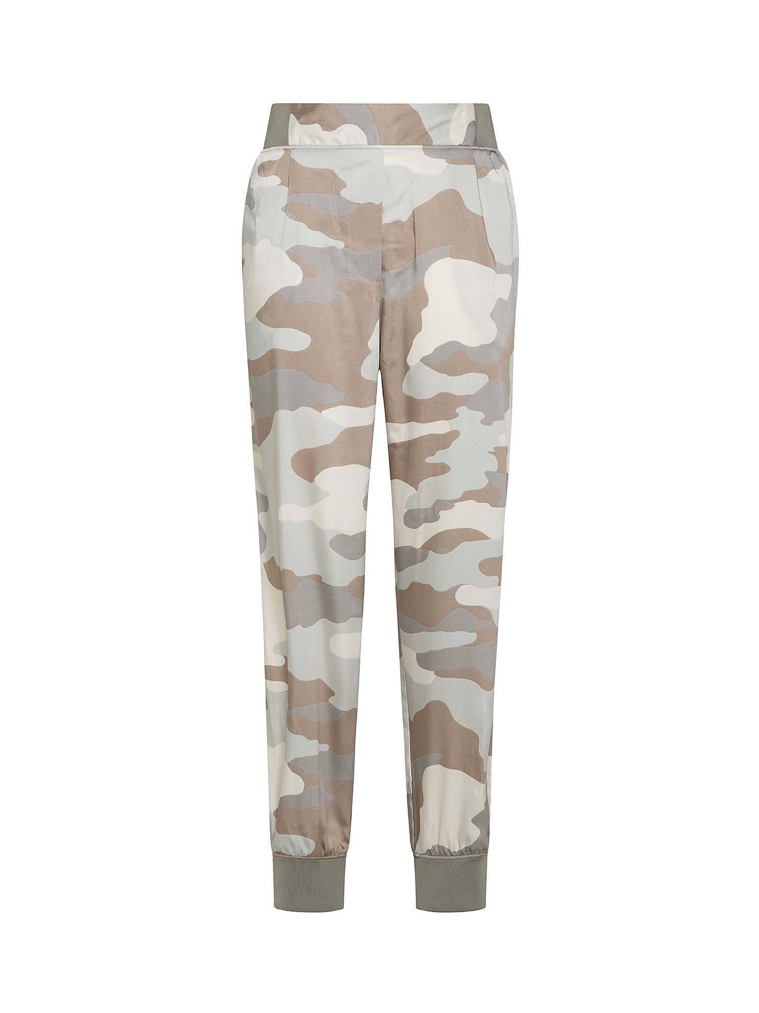 Trousers with print, Grey, large image number 0