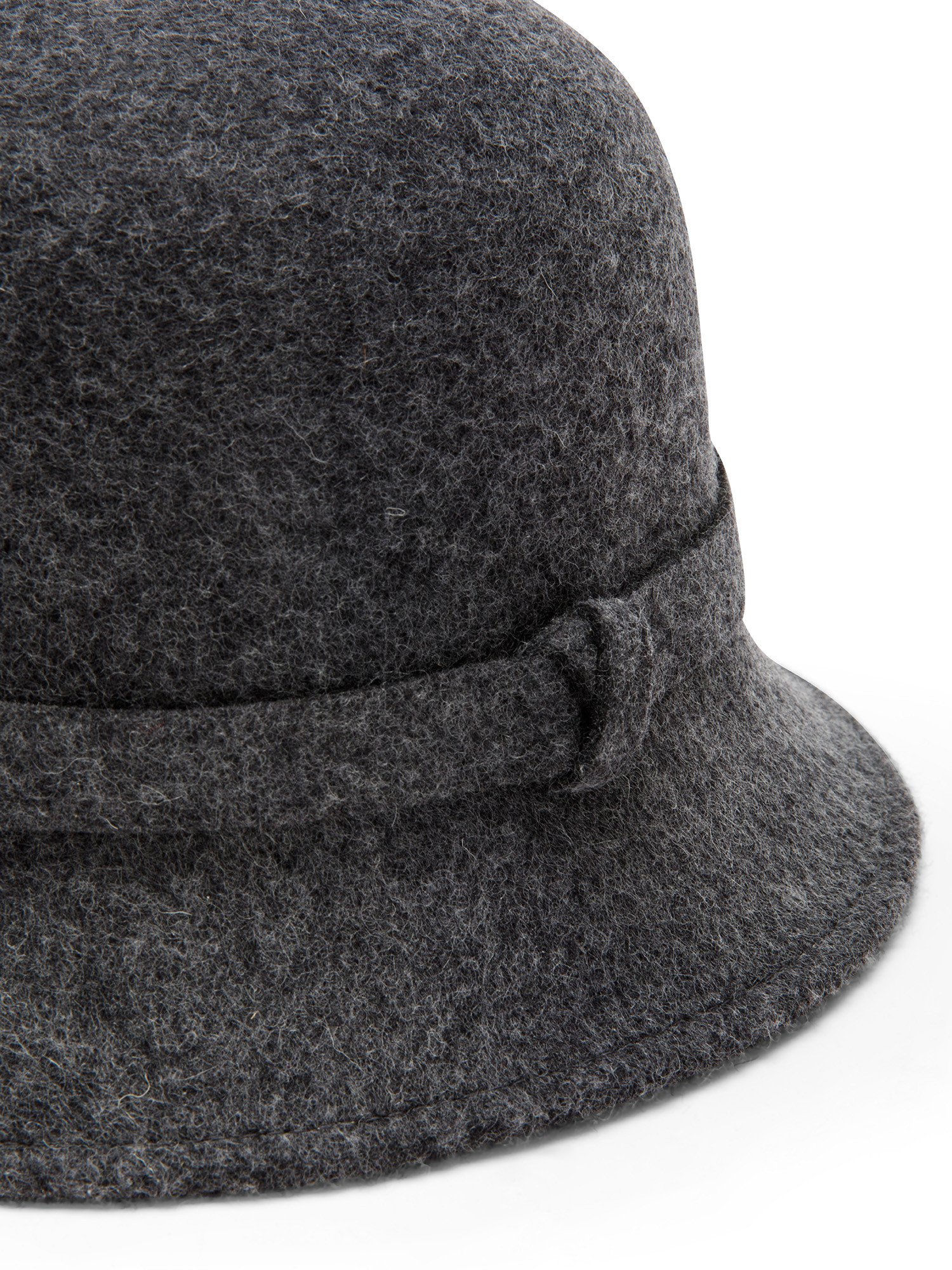 Koan - Hat with felt strap, Grey, large image number 1