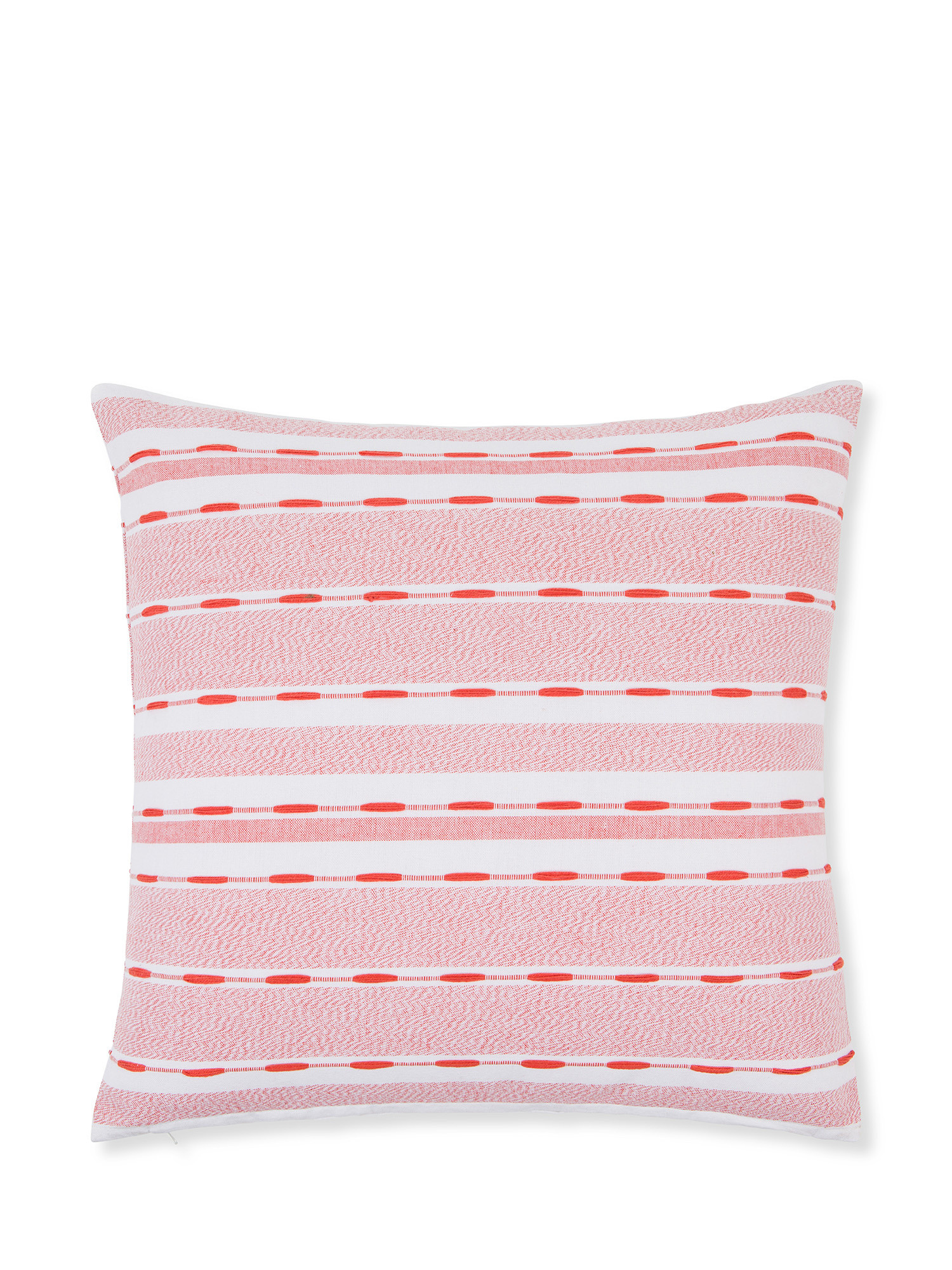 Cushion with raised stitching motif 45x45cm, Light Pink, large image number 0