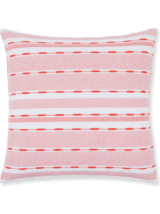 Cuscino con motivo impunture in rilievo 45x45cm