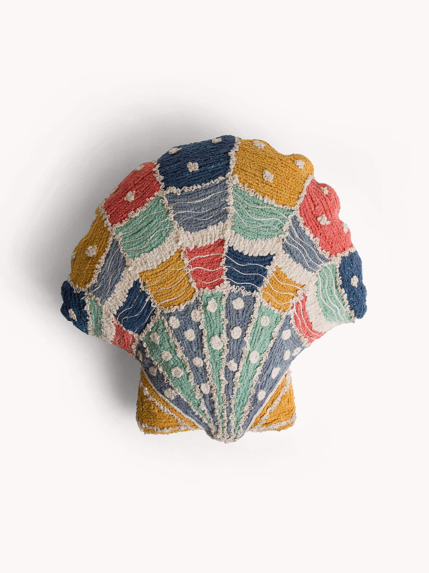 Cuscino a forma di conchiglia 50cm, Multicolor, large image number 0