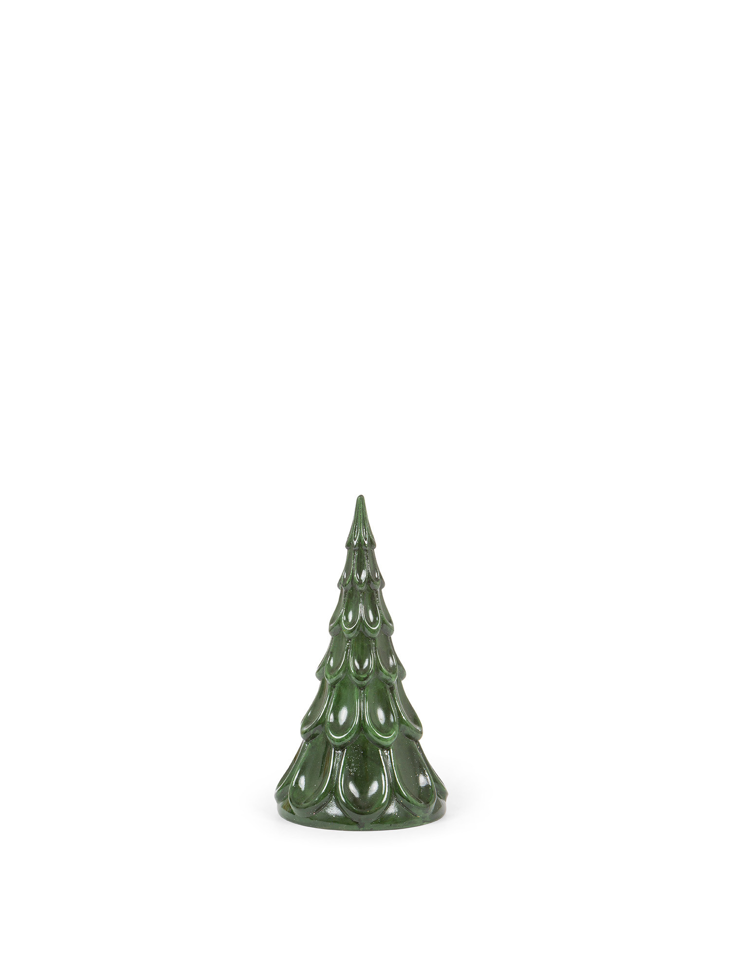 Decorative resin tree, Green, large image number 0