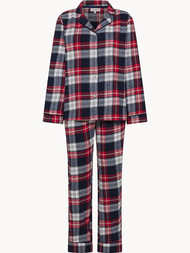 Tartan flannel pajamas