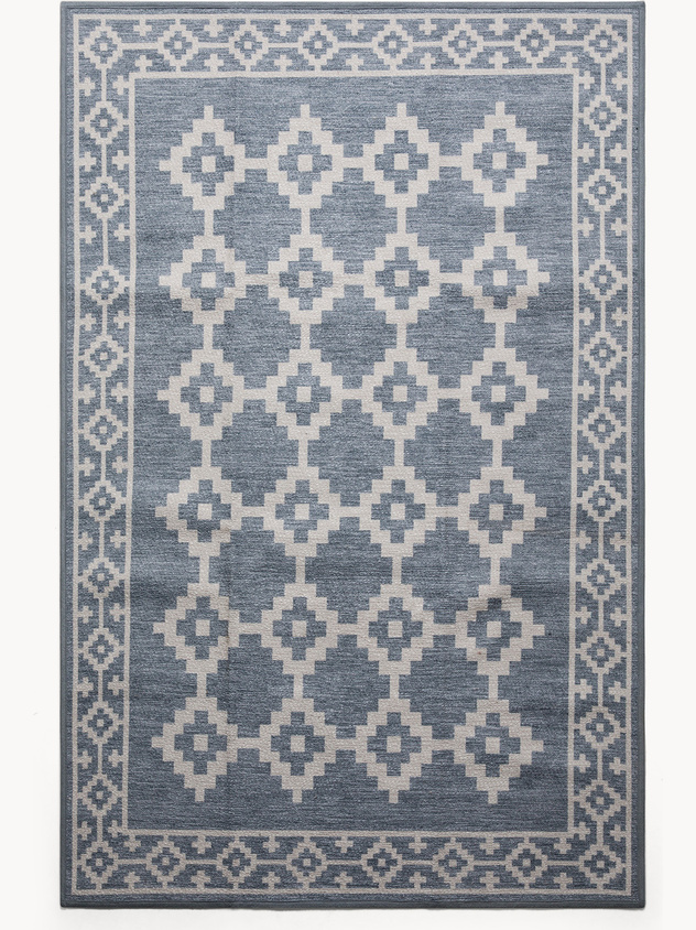 Tappeto con motivo geometrico