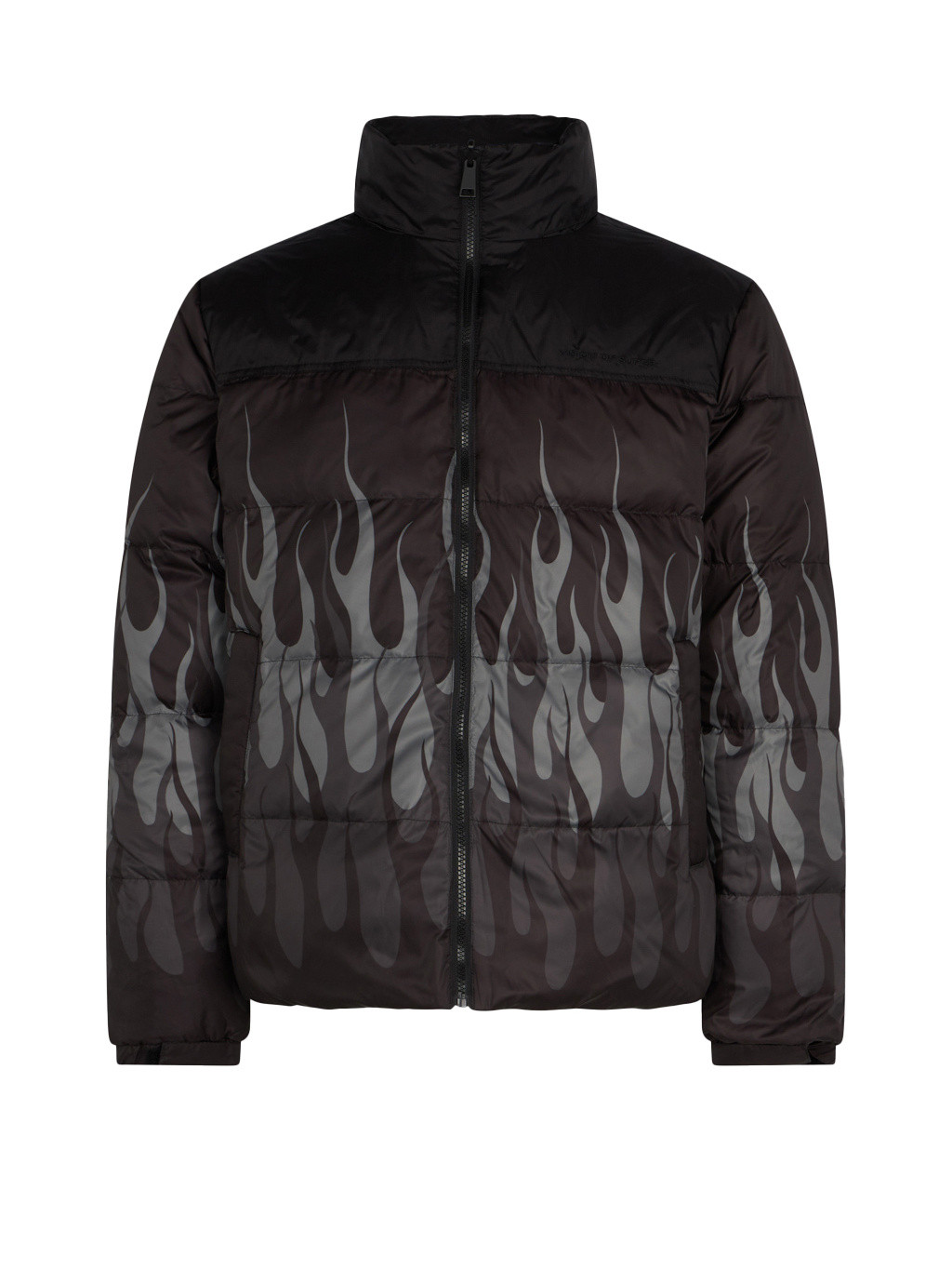 Vision of Super - Triple flame puffer jacket, Black, large image number 0