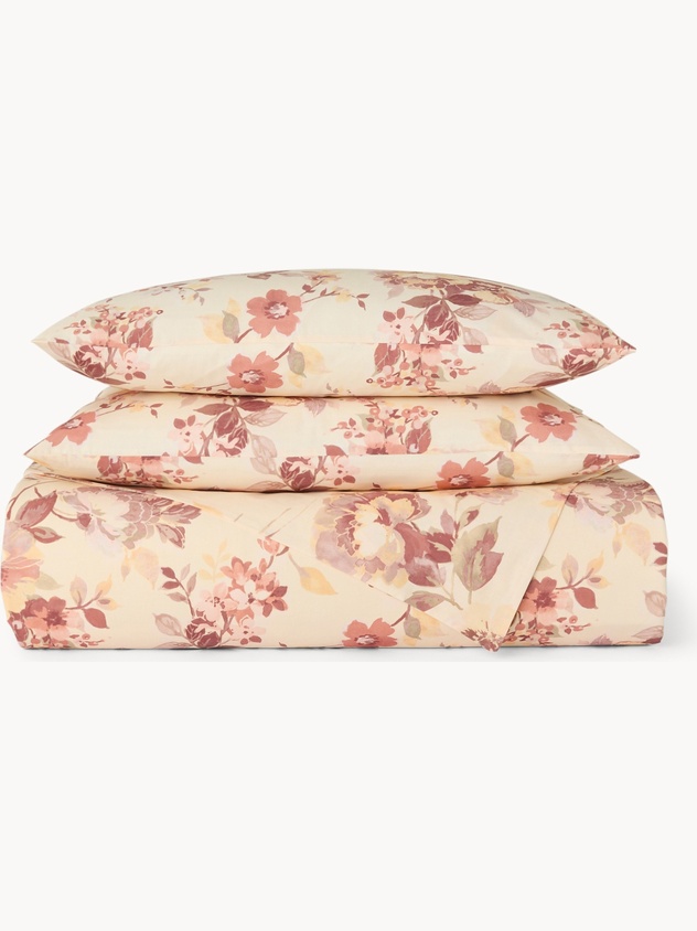 Pure Cotton Floral Duvet Cover Set - Discounted Price