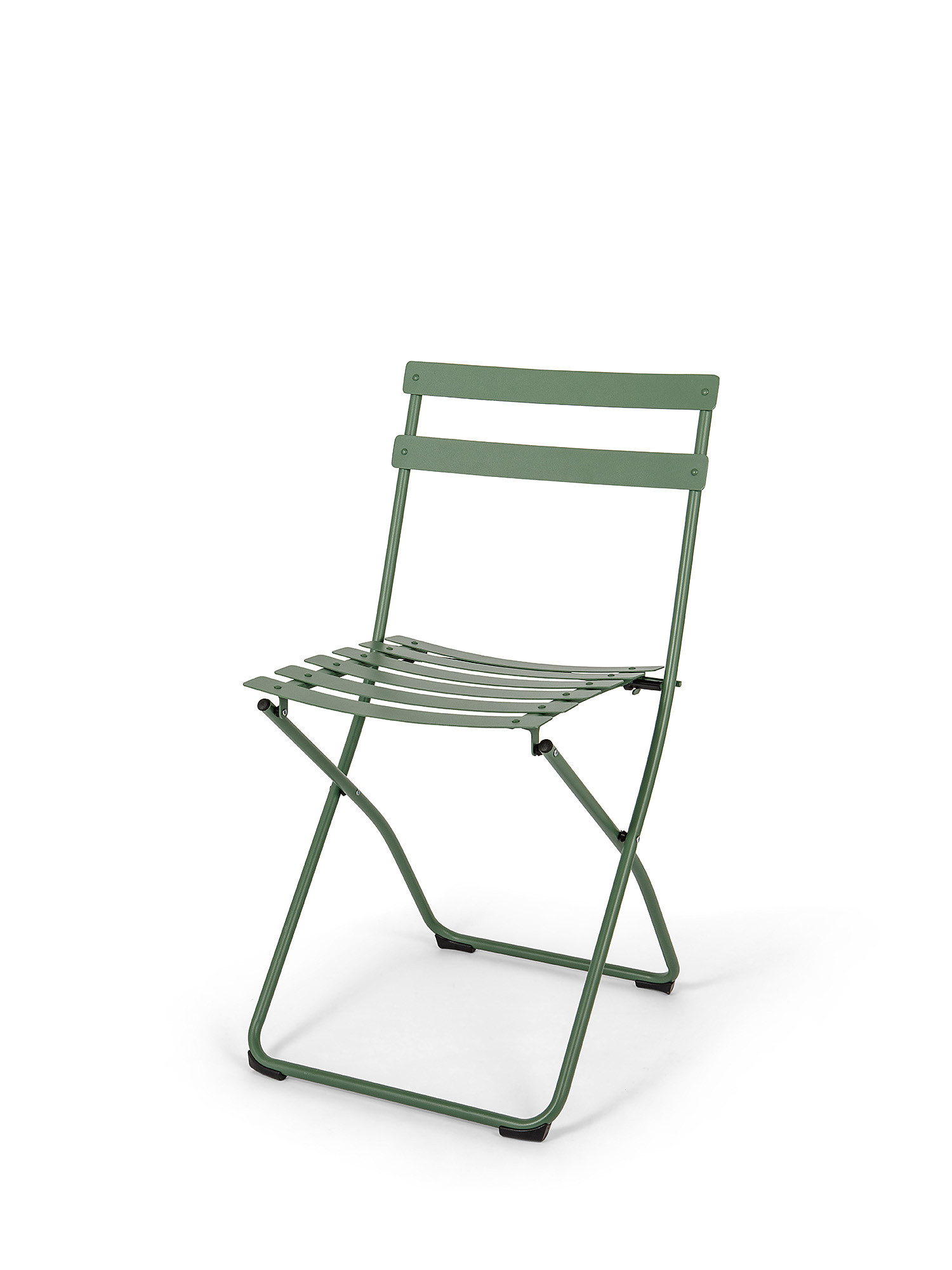 Fiam - Spring folding outdoor steel chair, Sage Green, large image number 0