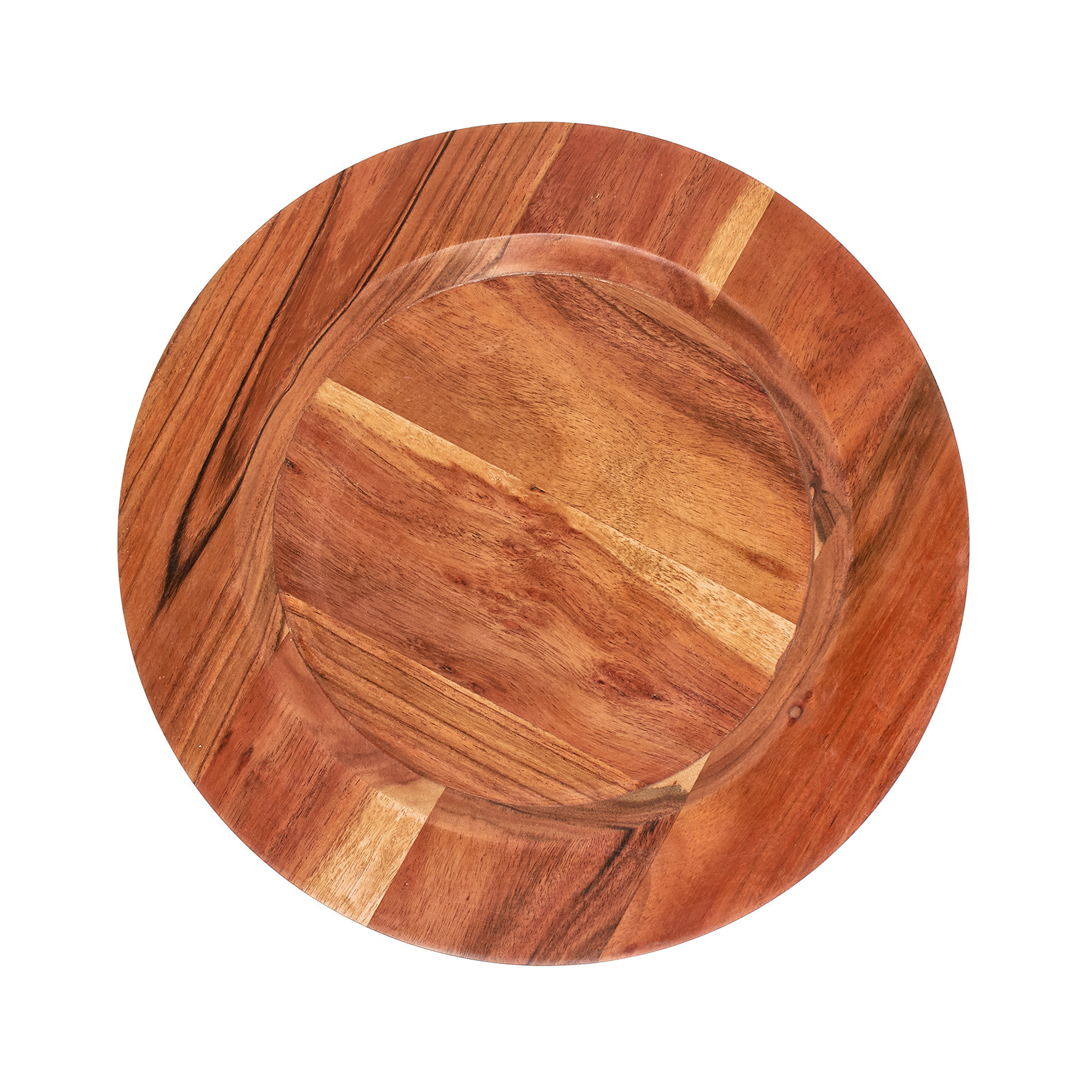 Sottopiatto legno di acacia, Naturale, large image number 0