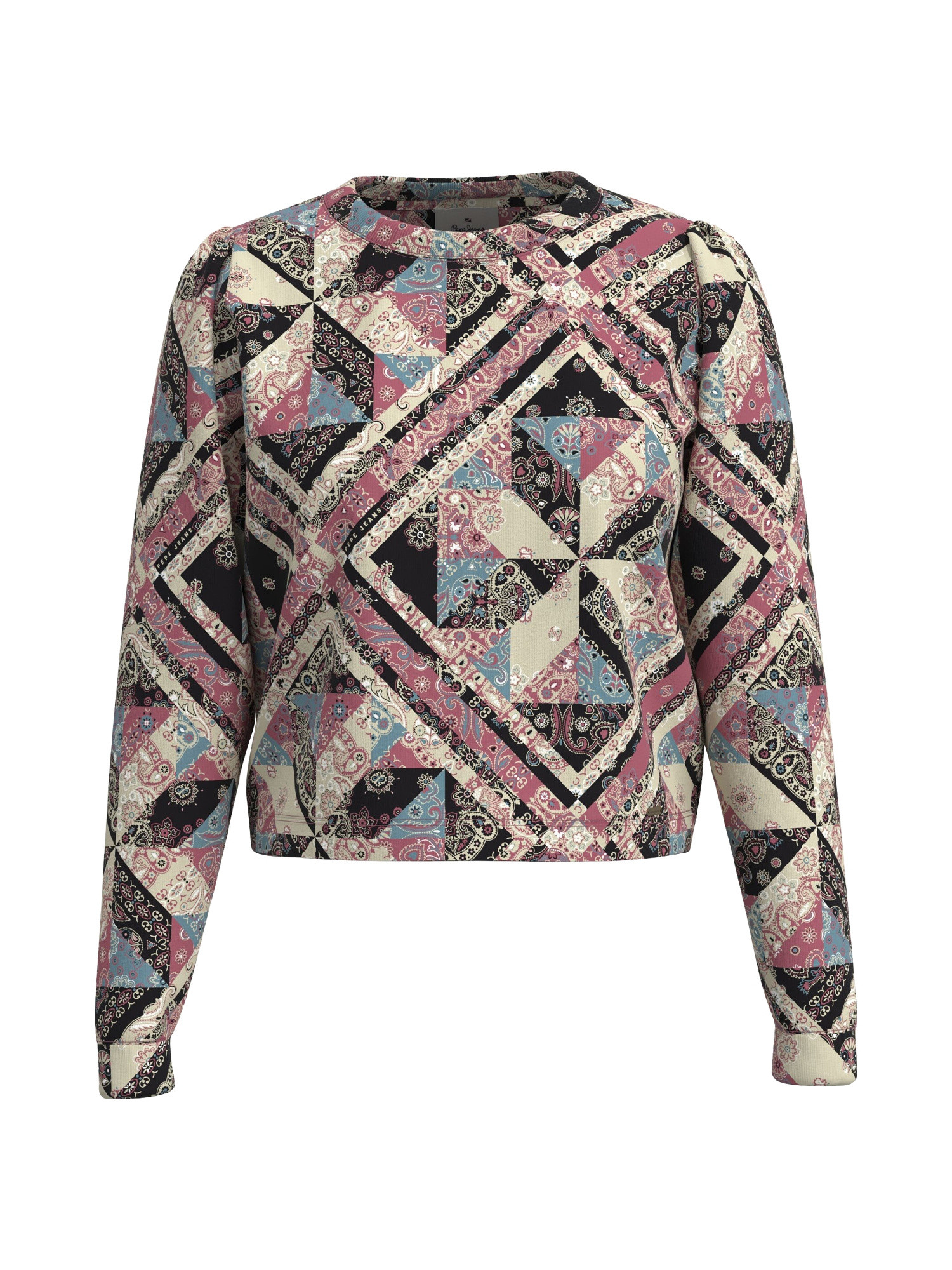 Pepe Jeans - Printed cotton sweatshirt, Multicolor, large image number 0