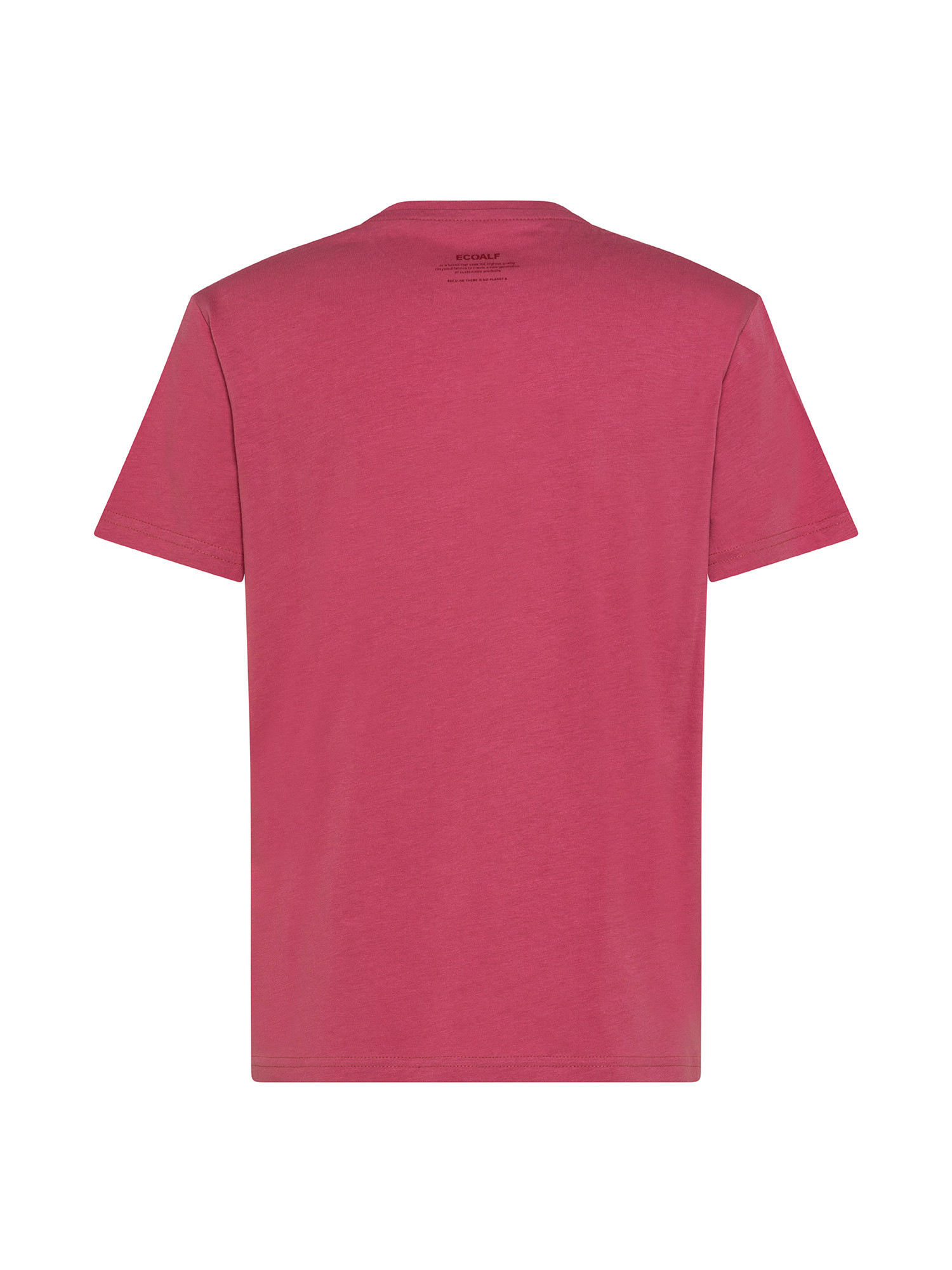 Ecoalf - T-shirt Ventie con stampa, Rosa fenicottero, large image number 1