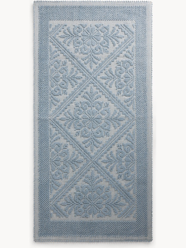 Tappeto sardo in puro cotone