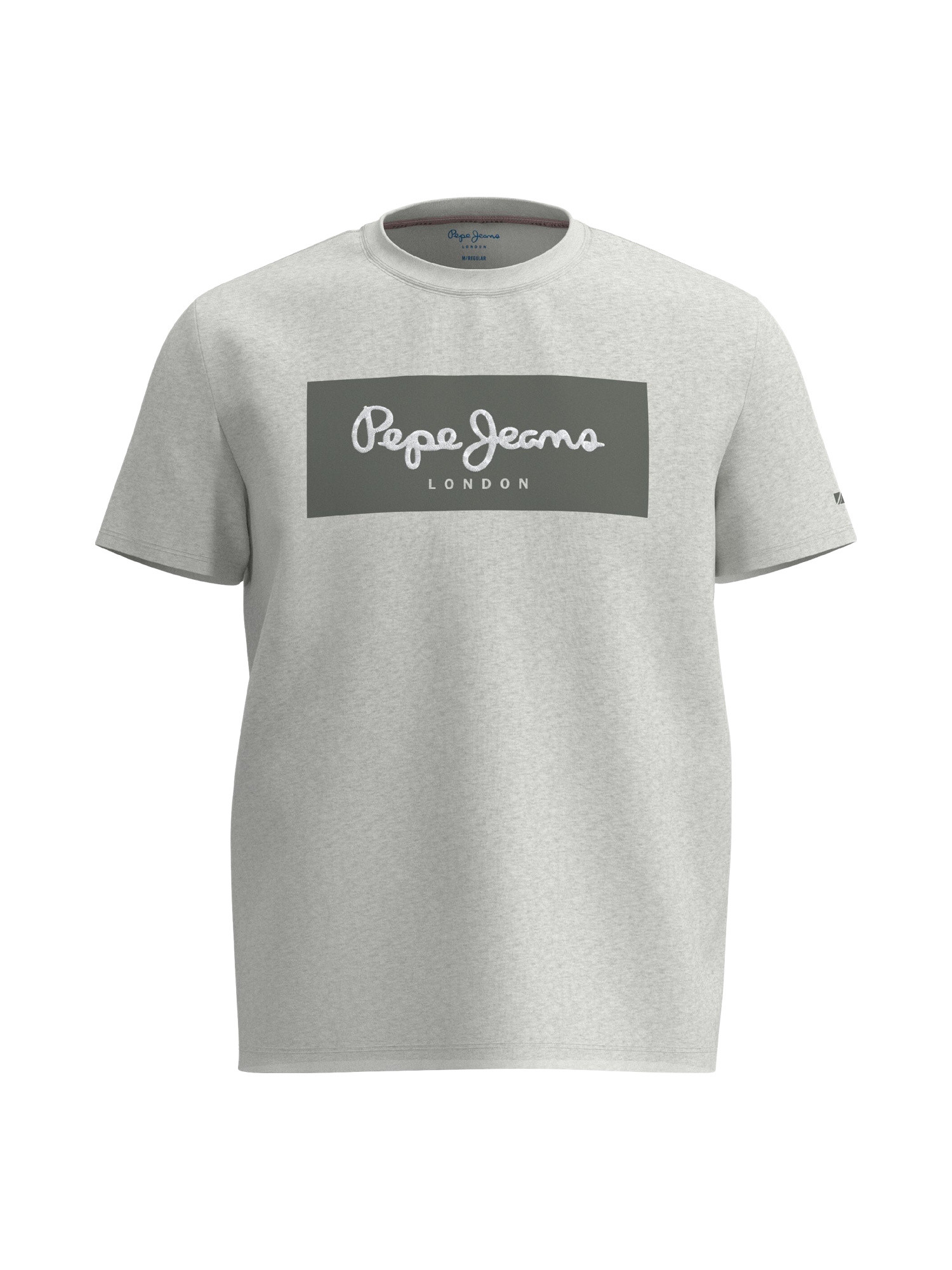 Pepe Jeans - T-shirt con logo in cotone, Bianco, large image number 0