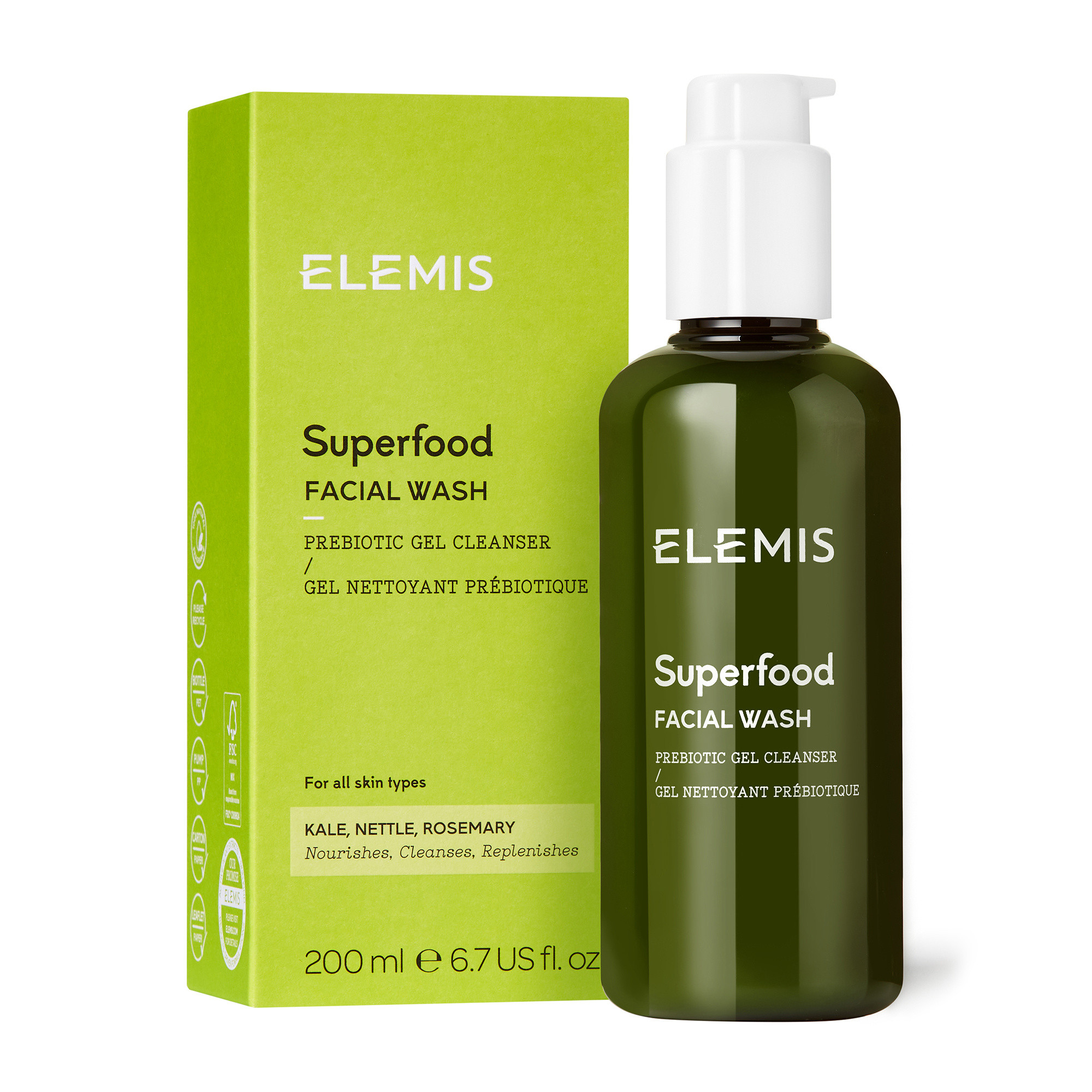 Superfood Facial Wash, Green, large image number 2