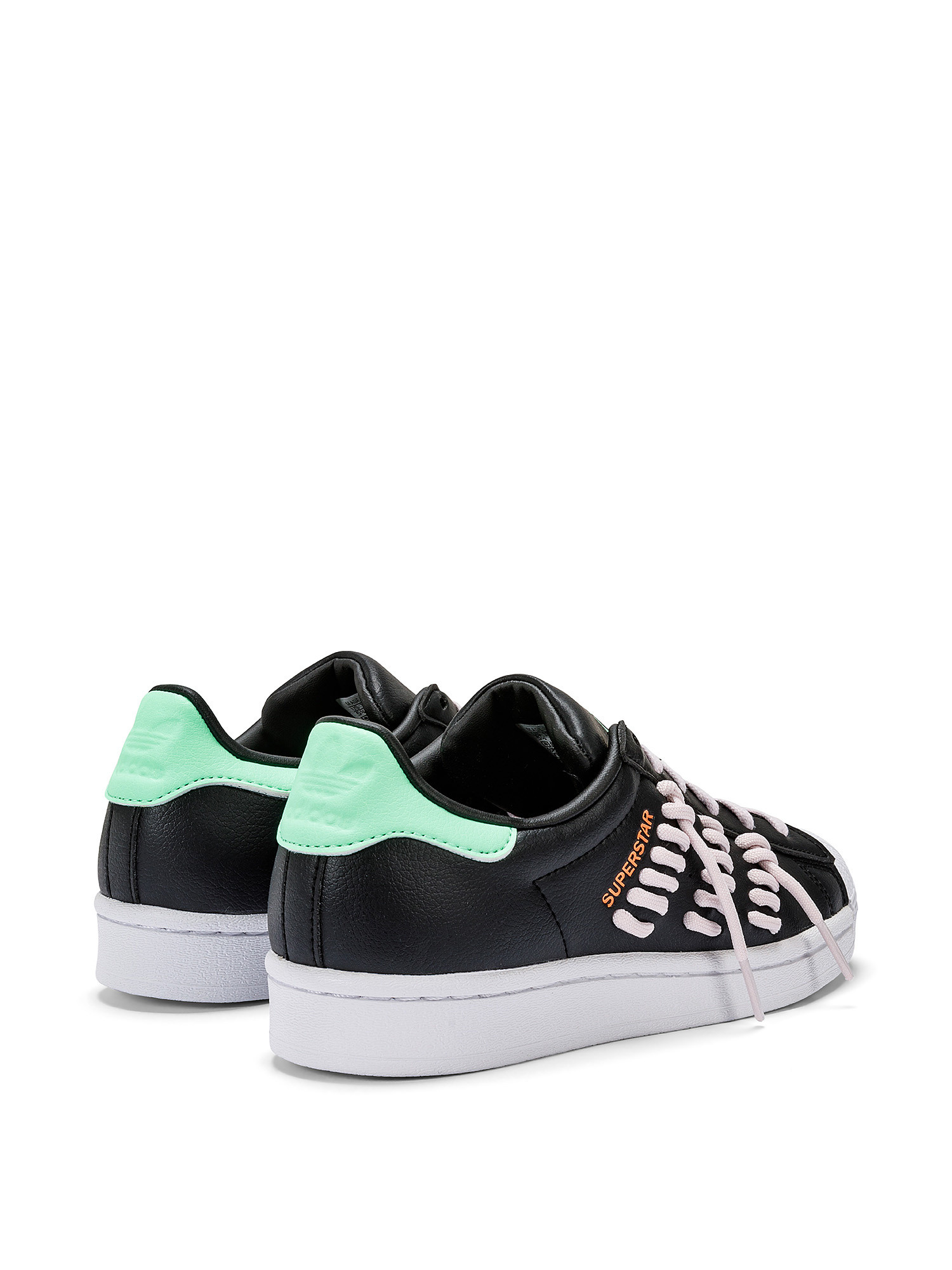 Adidas - Superstar Shoes, Black, large image number 2