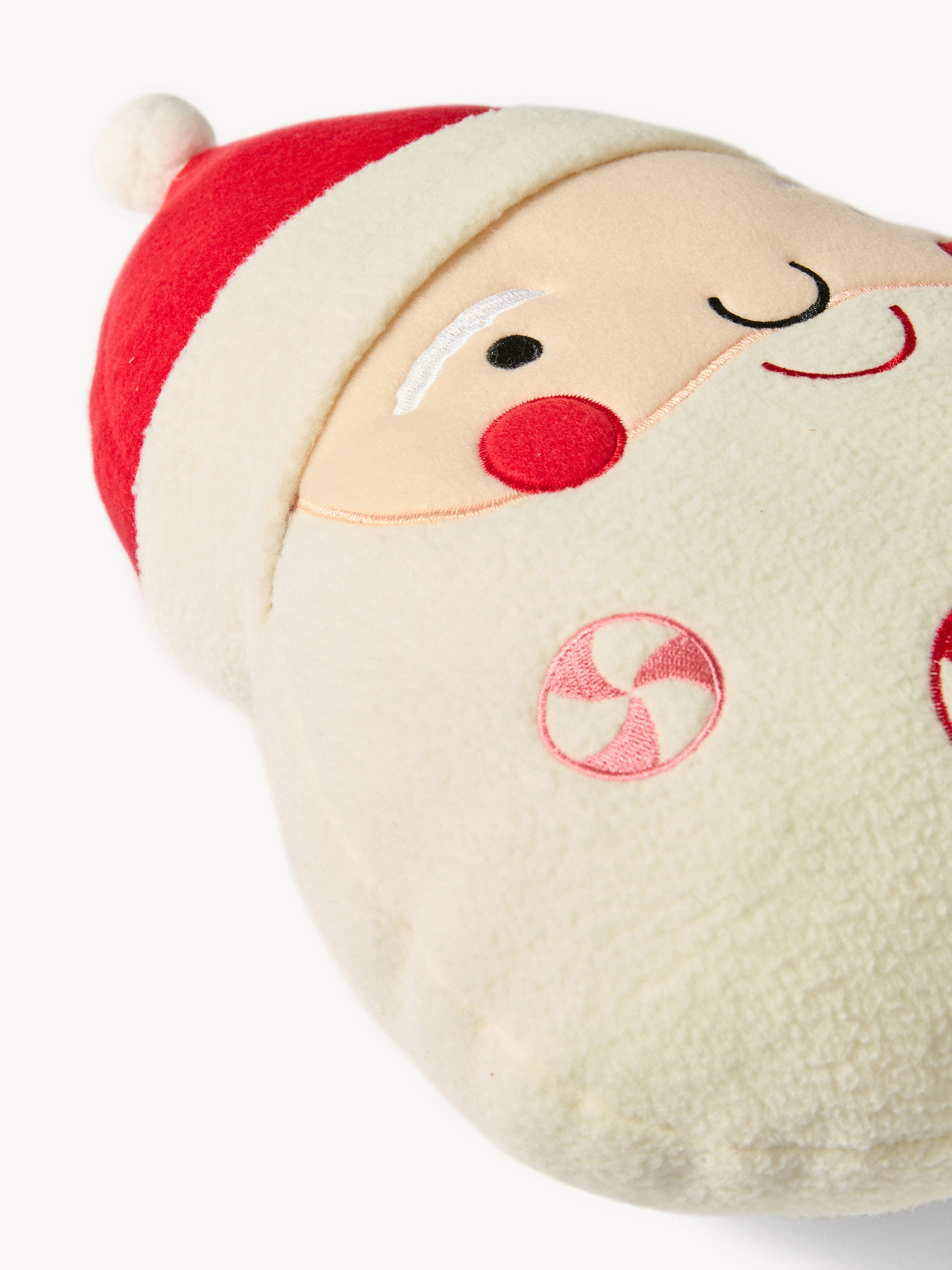 Cuscino sagomato Babbo Natale, Bianco, large image number 1