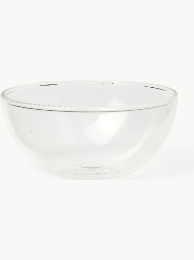 Borosilicate glass bowl