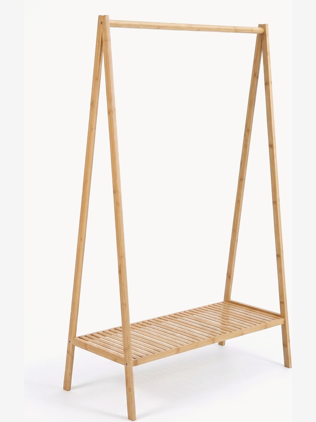 Natural Bamboo Coat Hanger