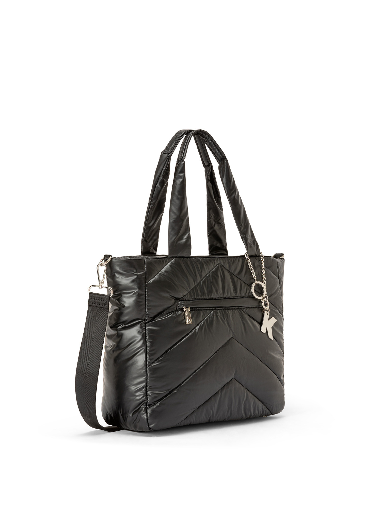 Koan - Nylon shopping bag, Black, large image number 1