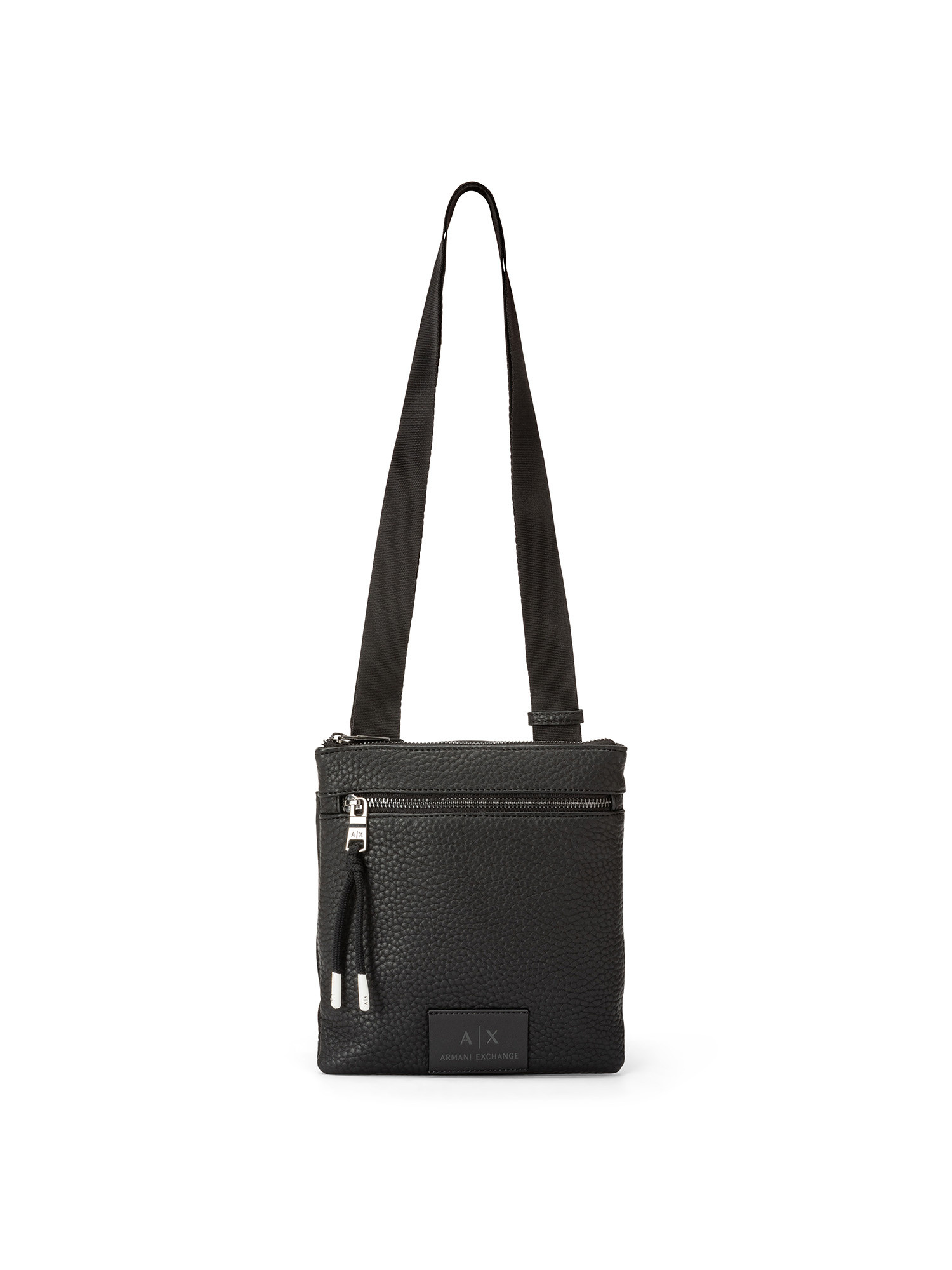 Armani Exchange - Shoulder bag with logo, Black, large image number 0