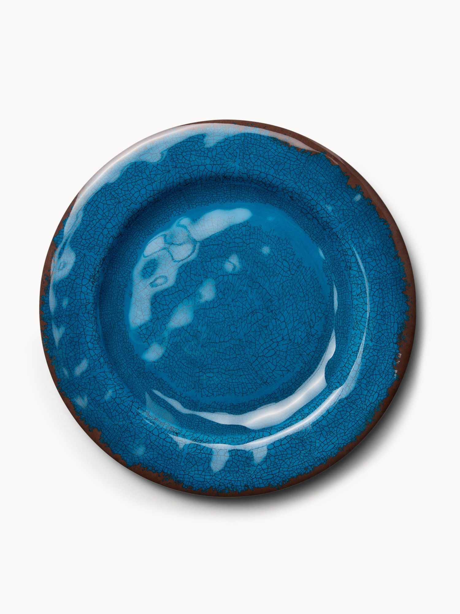Blue Melamine Dinner Plate - Introductory Price, Blue, large image number 2
