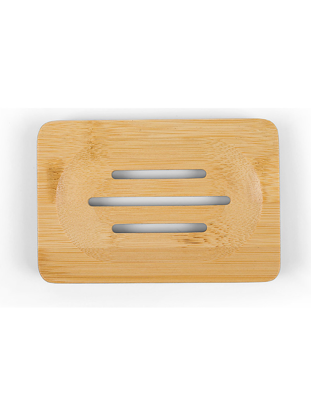 Bamboo soap holder