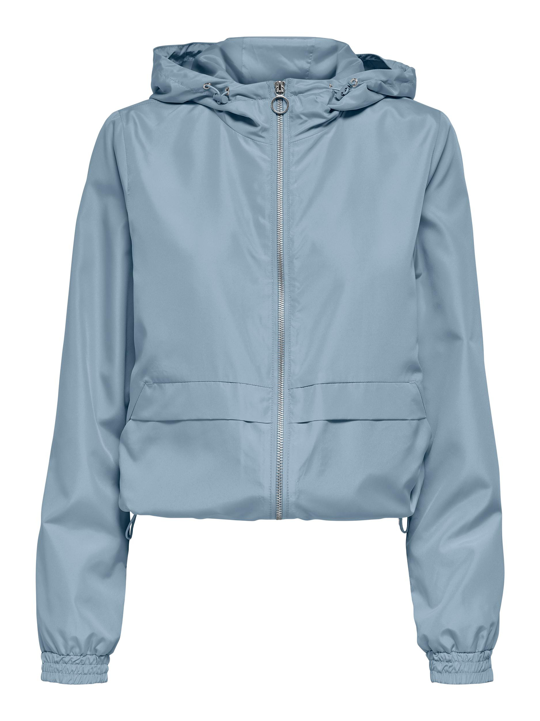 Jacket with zip, Blue Celeste, large image number 0