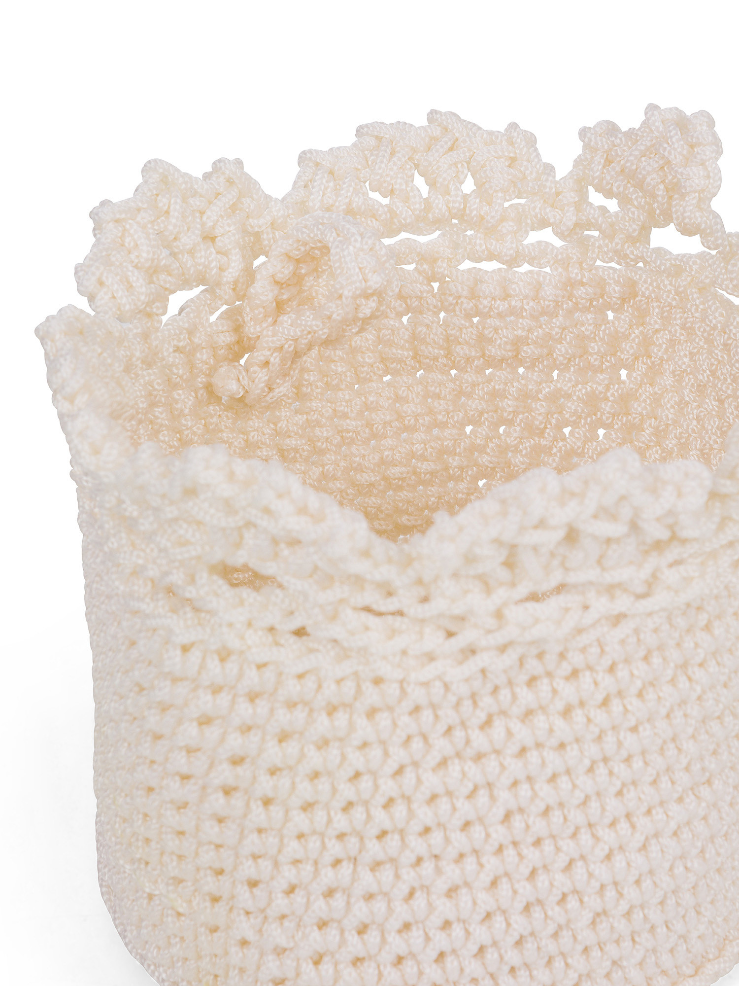 Cestino maglia portatutto, Crema, large image number 1