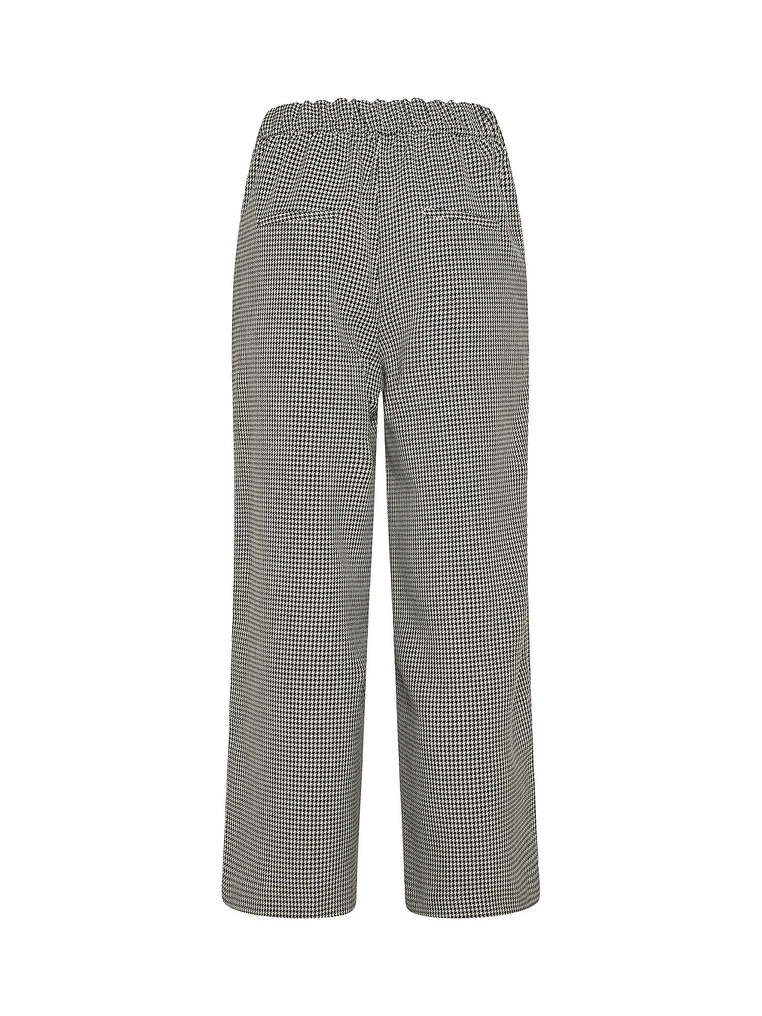 Houndstooth trousers, White, large image number 1