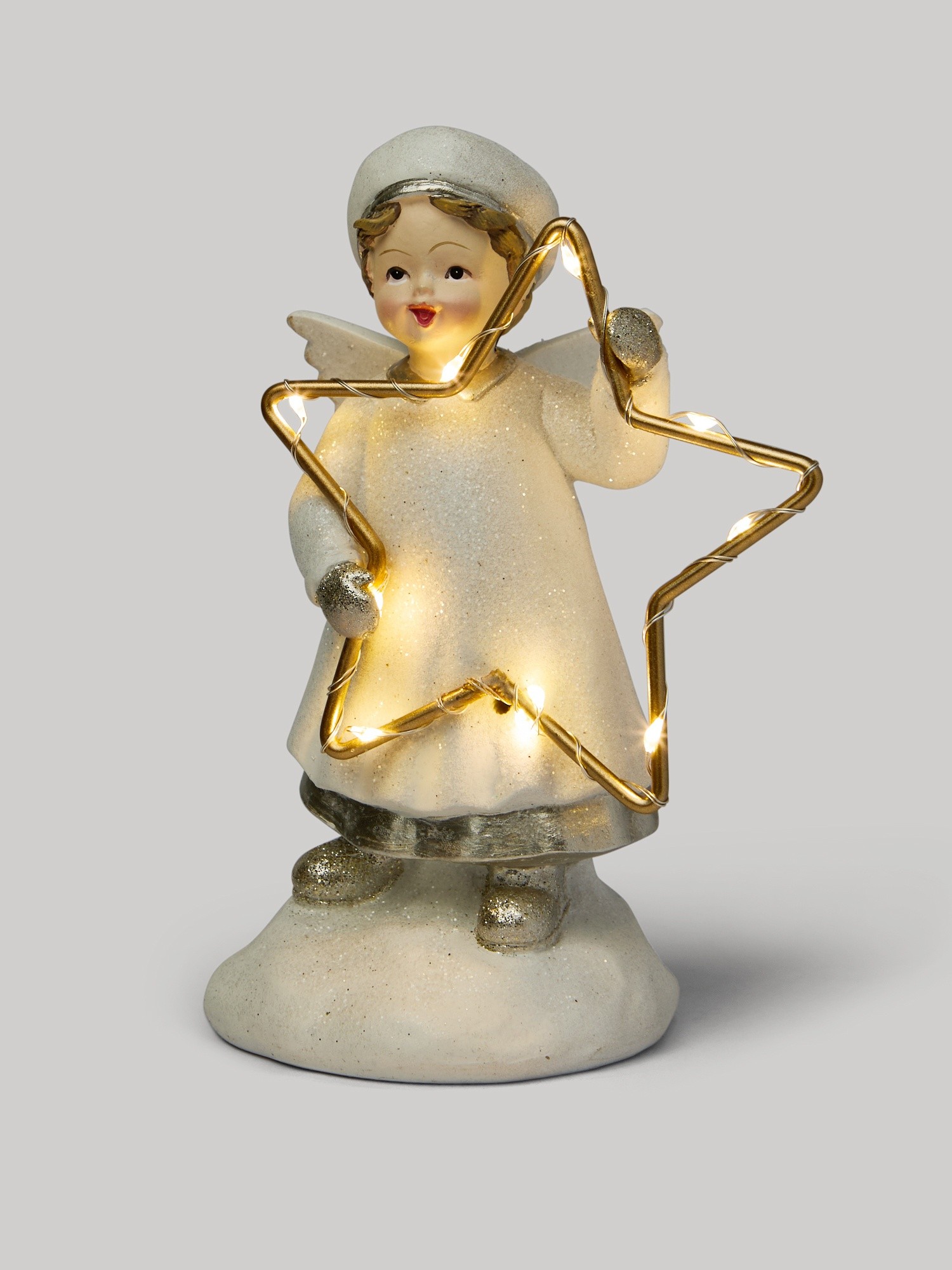 Polyresin decoration, White, large image number 1