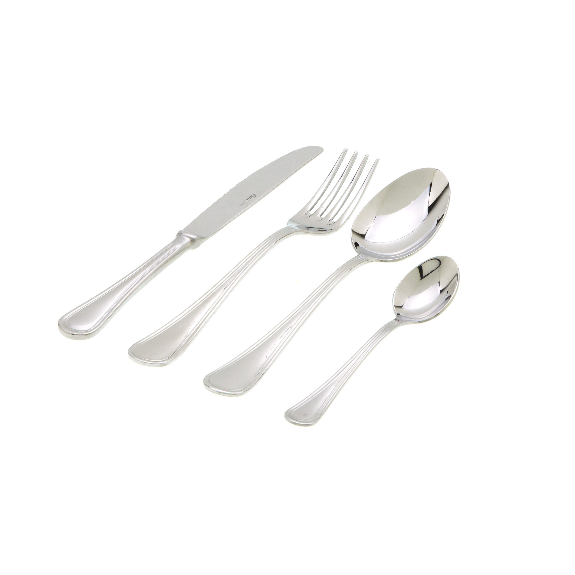 Impero dinner fork, Silver Grey, large image number 1