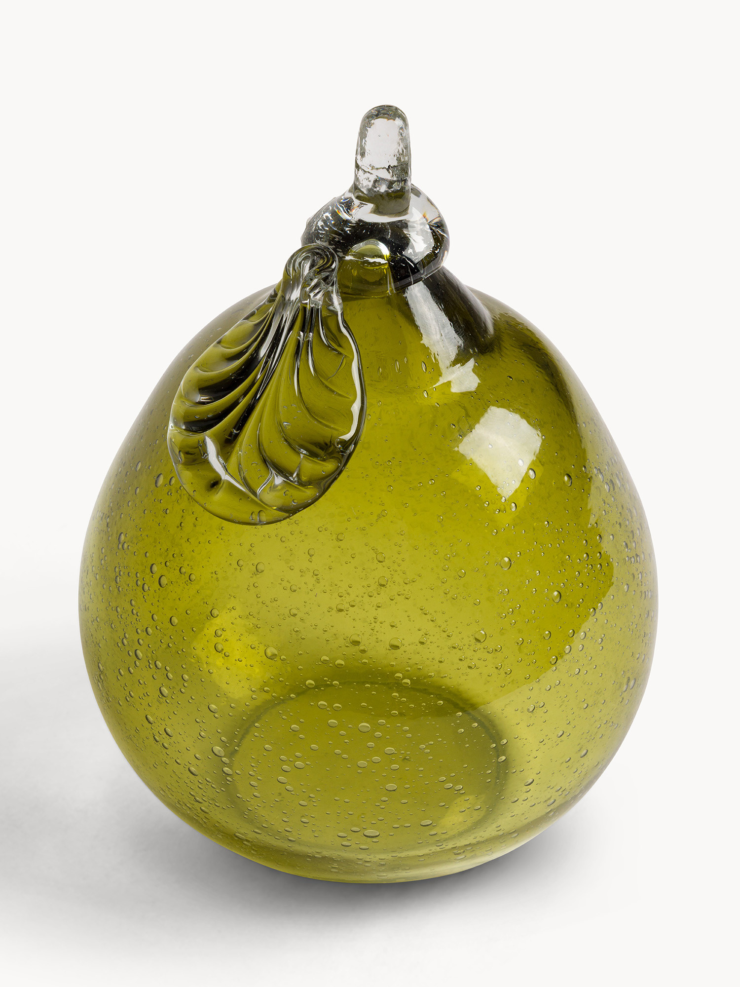 Stained Glass Pear, Green, large image number 1