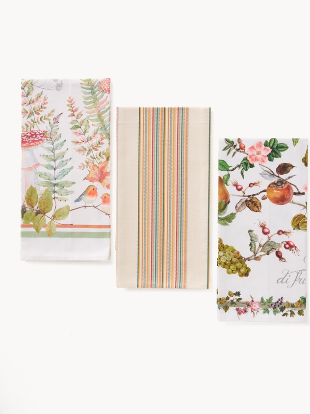 Cotton twill tea towel by Tessiture Randi