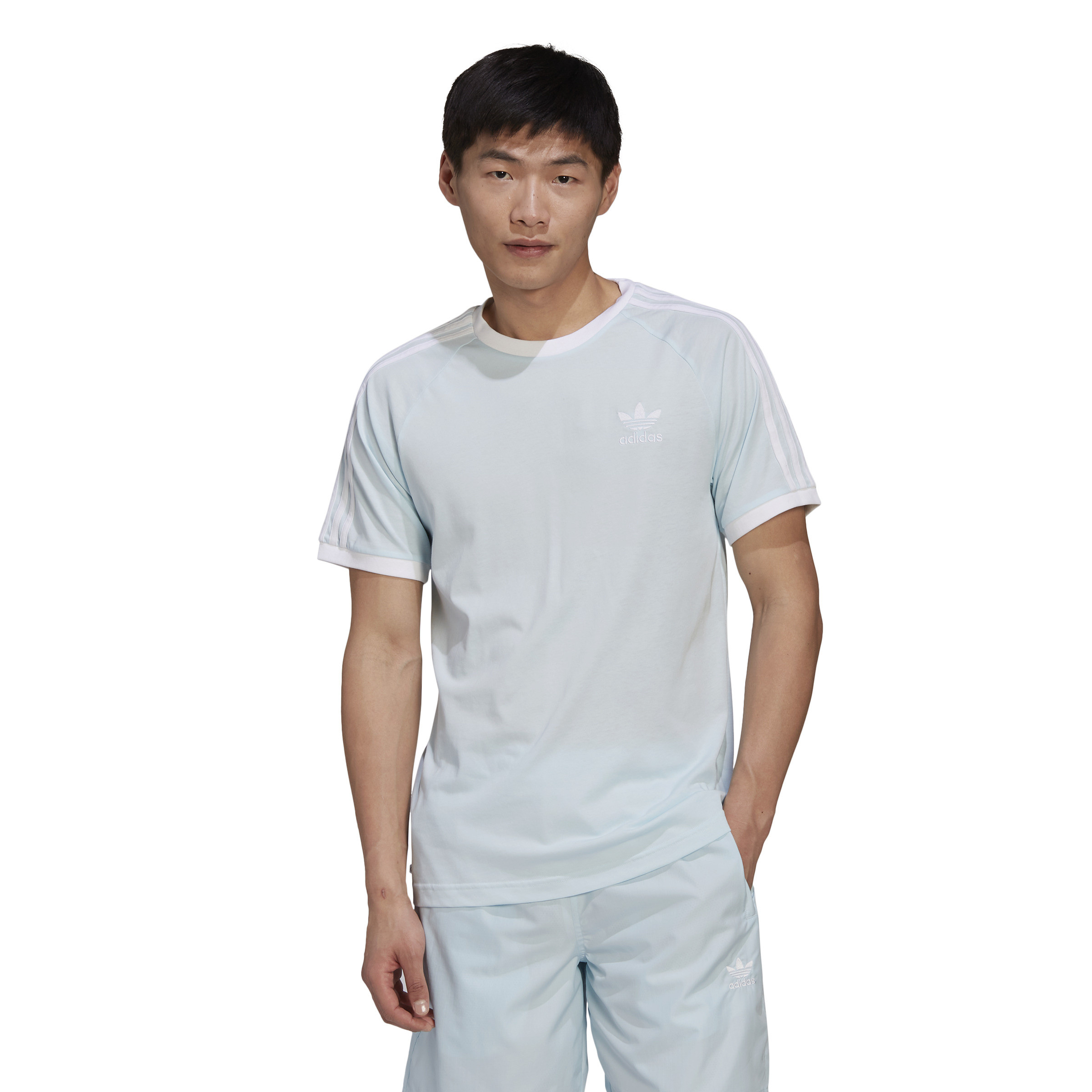 Adidas - T-shirt adicolor, Light Blue, large image number 1
