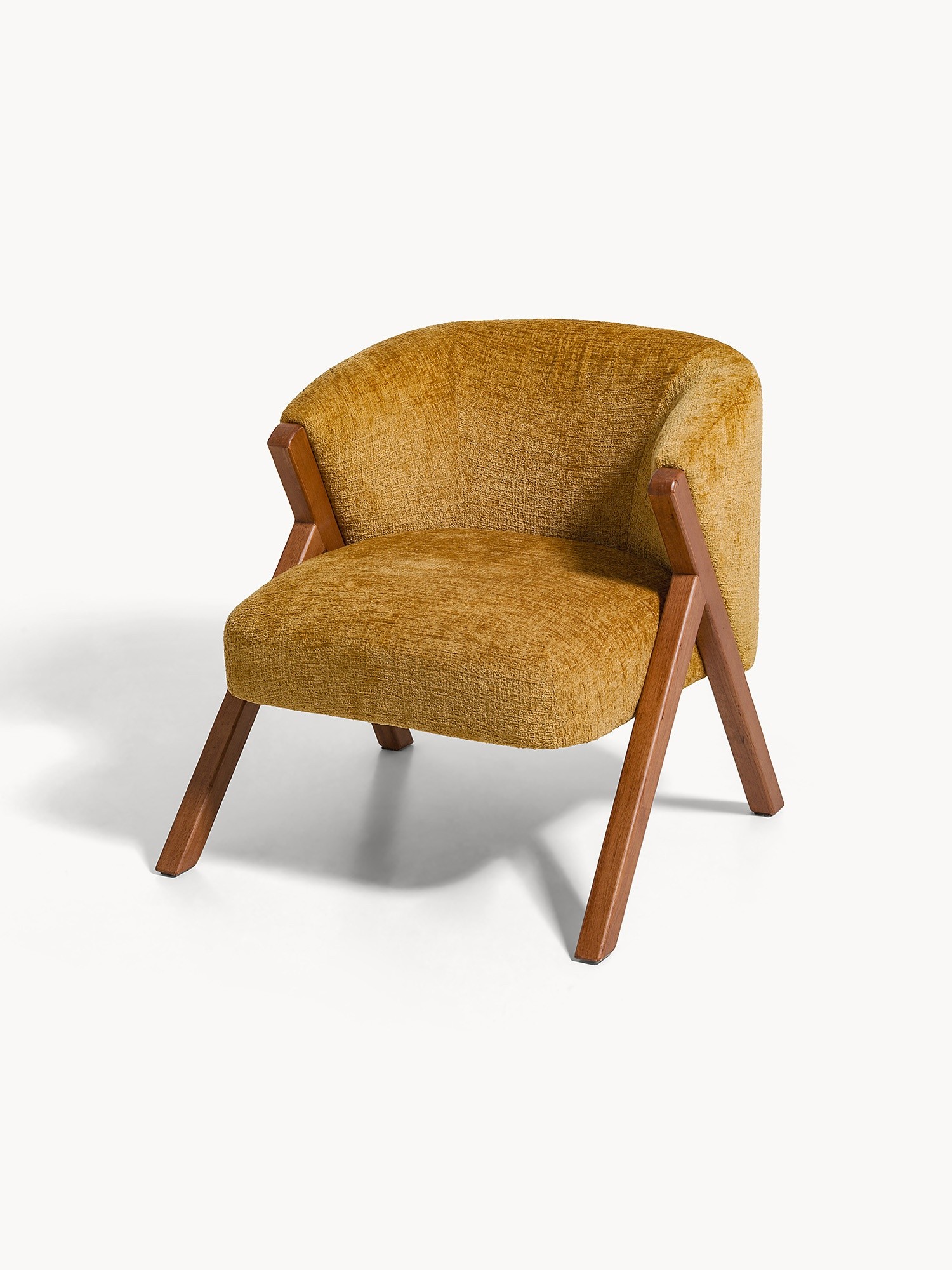 Dijon armchair, Mustard Yellow, large image number 0