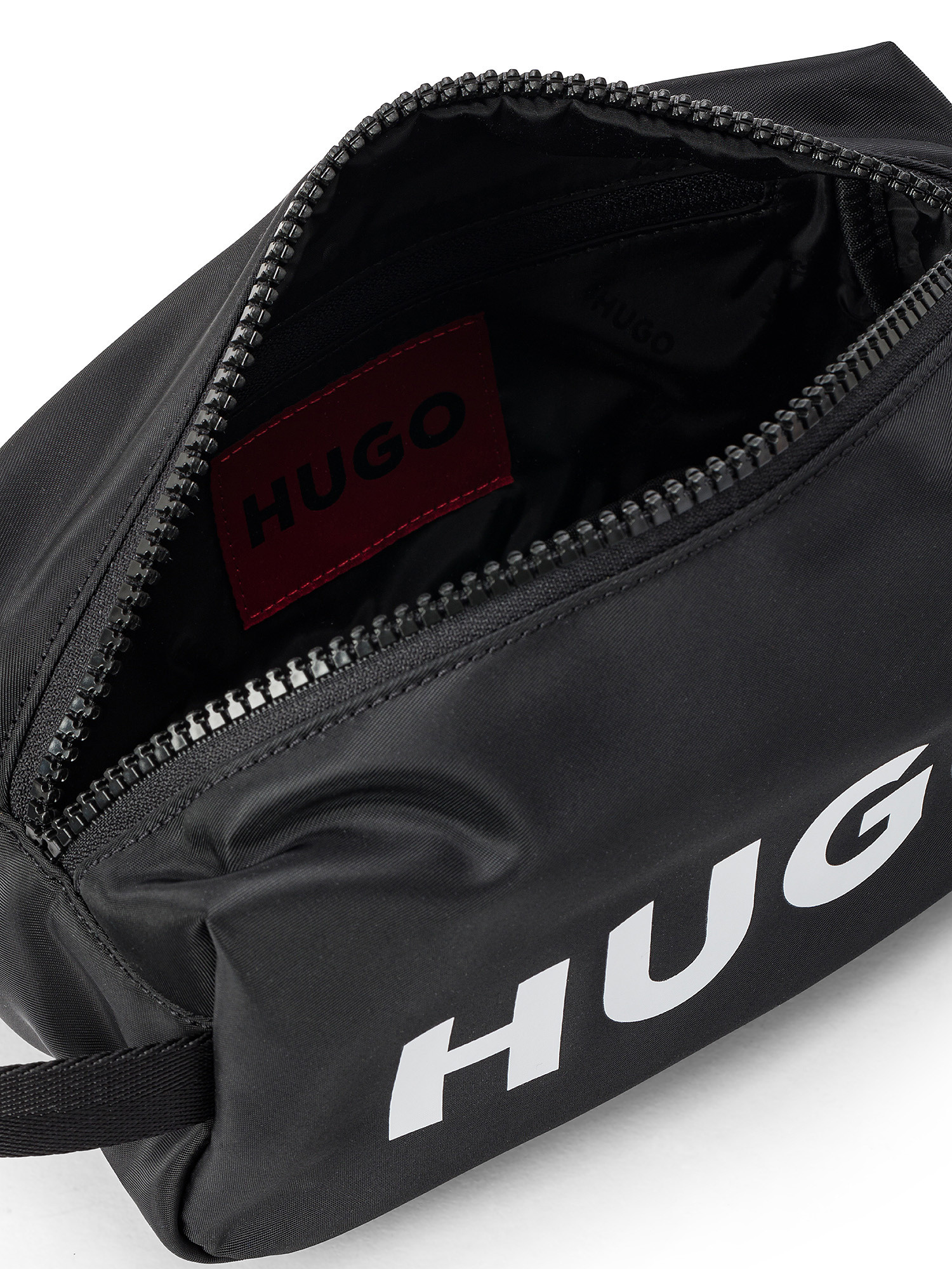 Hugo - Beauty in recycled nylon, Black, large image number 2