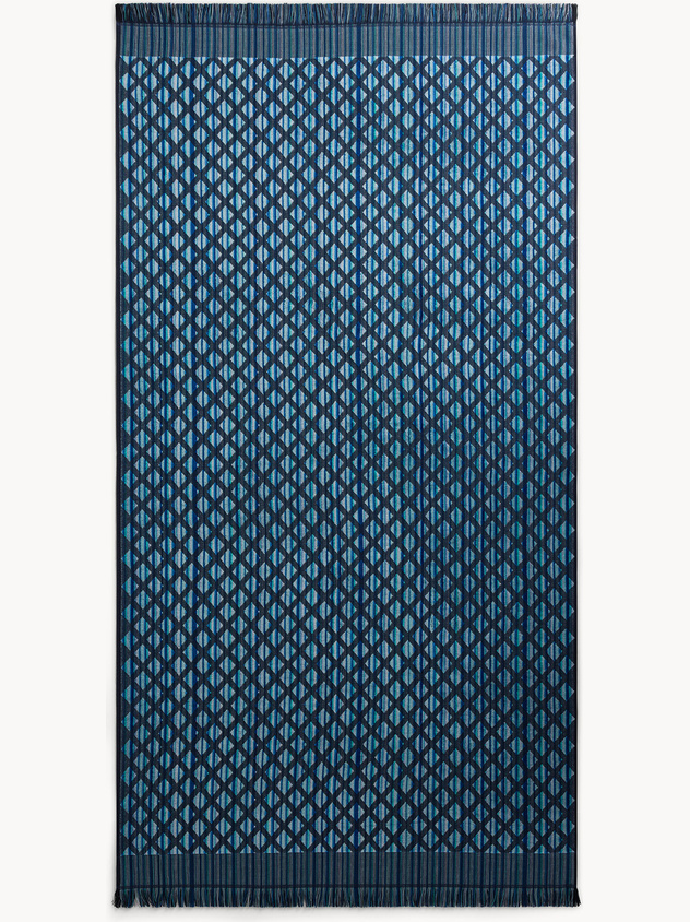 Solid color cotton beach towel