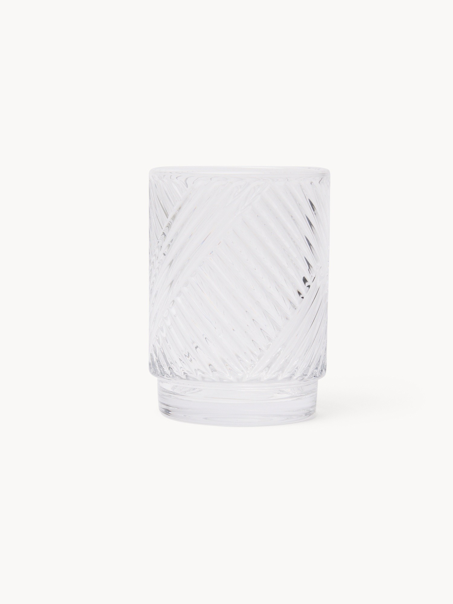 Glass Toothbrush Holder - Introductory Price, Transparent, large image number 0