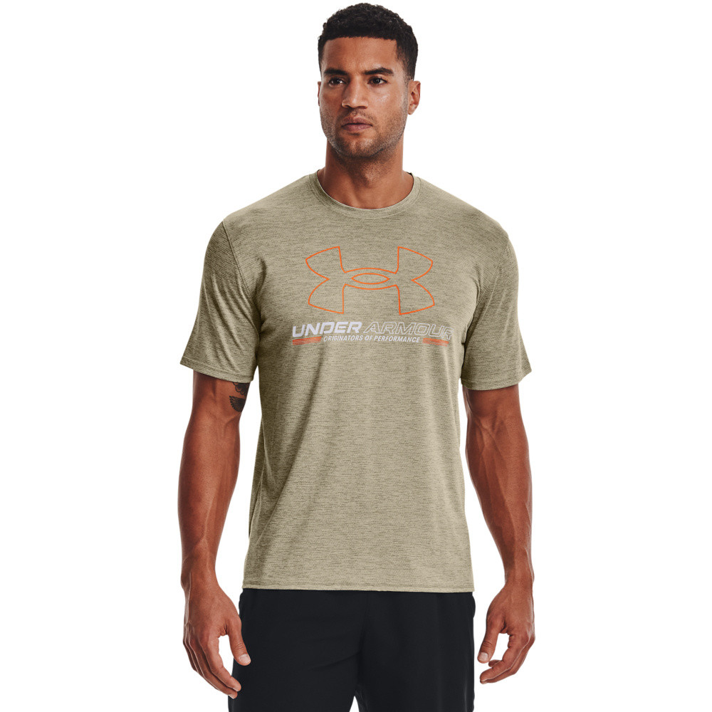 Ultra breathable mesh fabric T-shirt, Beige, large image number 2