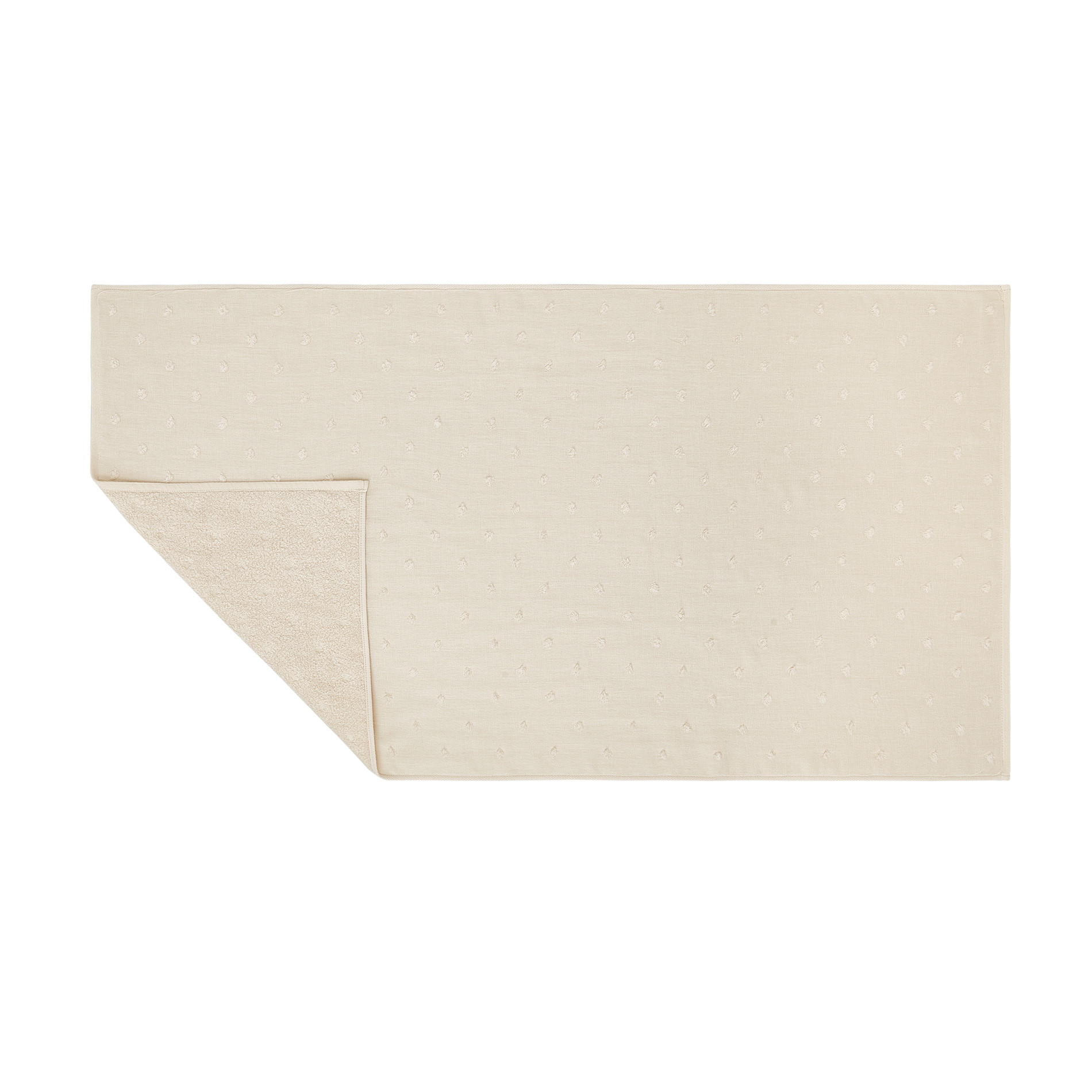 Terry towel and Thermae gauze, Nougat Beige, large image number 2