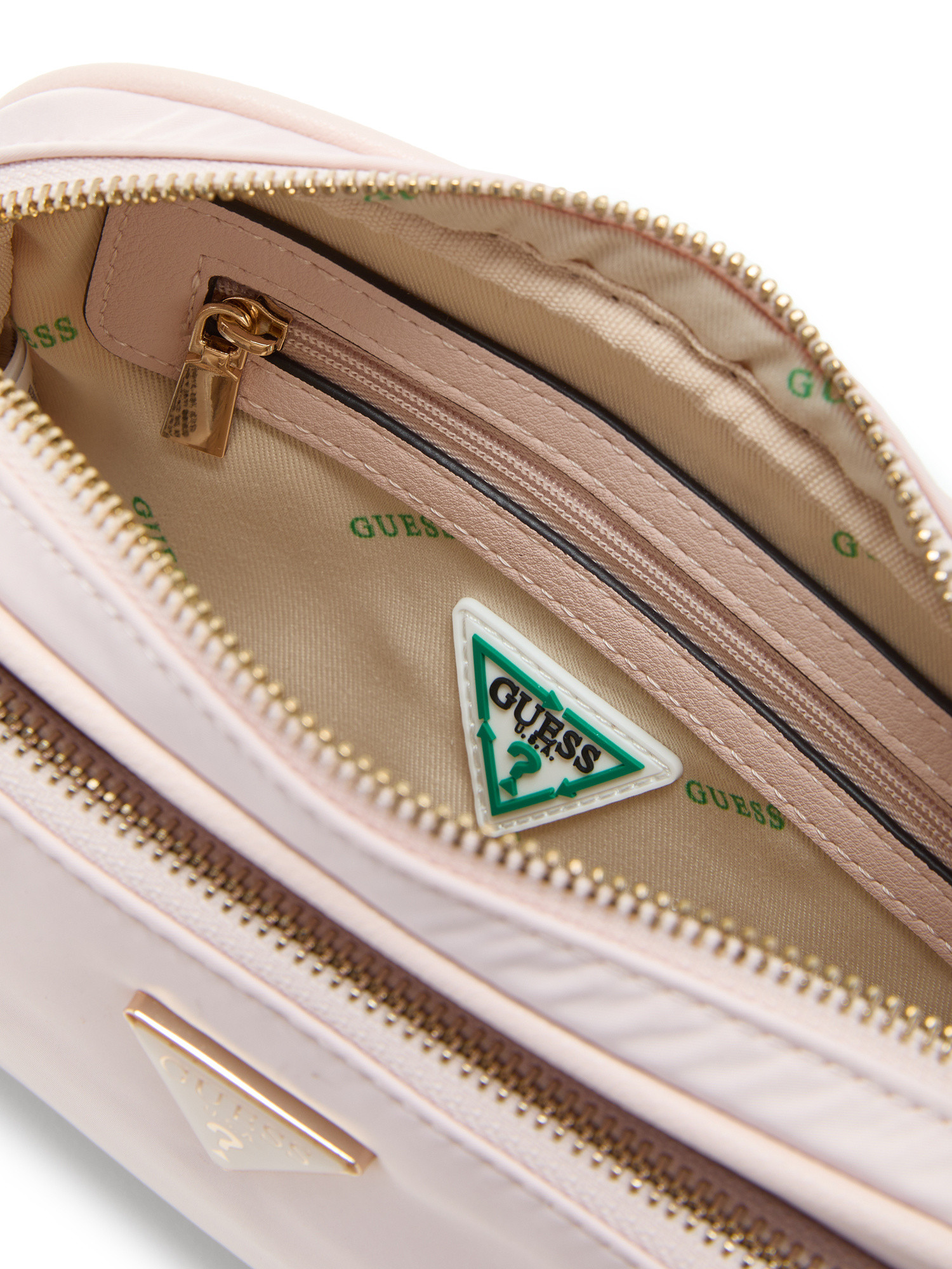 Guess - Gemma eco mini shoulder bag, Pink, large image number 2