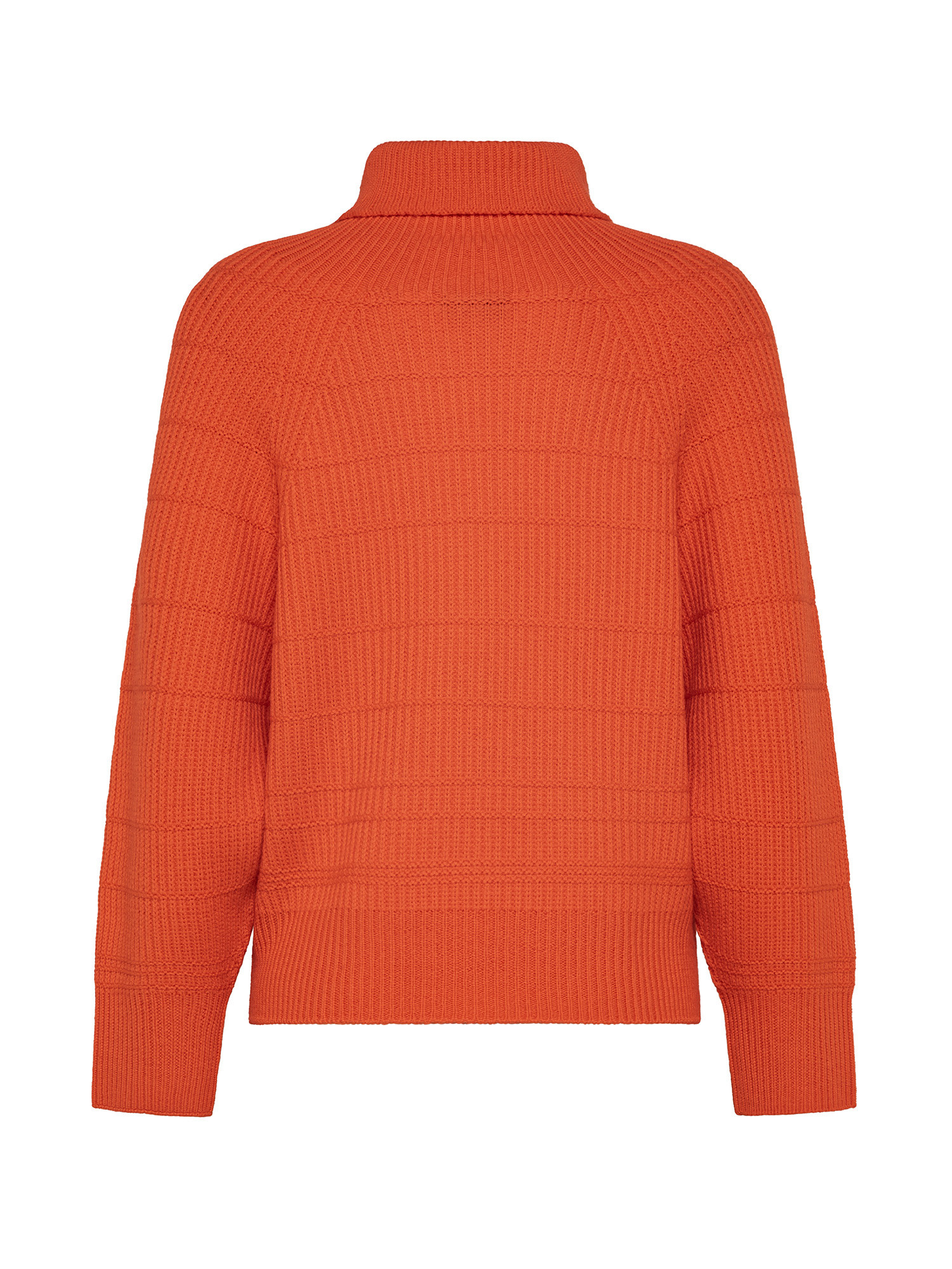K Collection - Turtleneck pullover, Orange, large image number 1