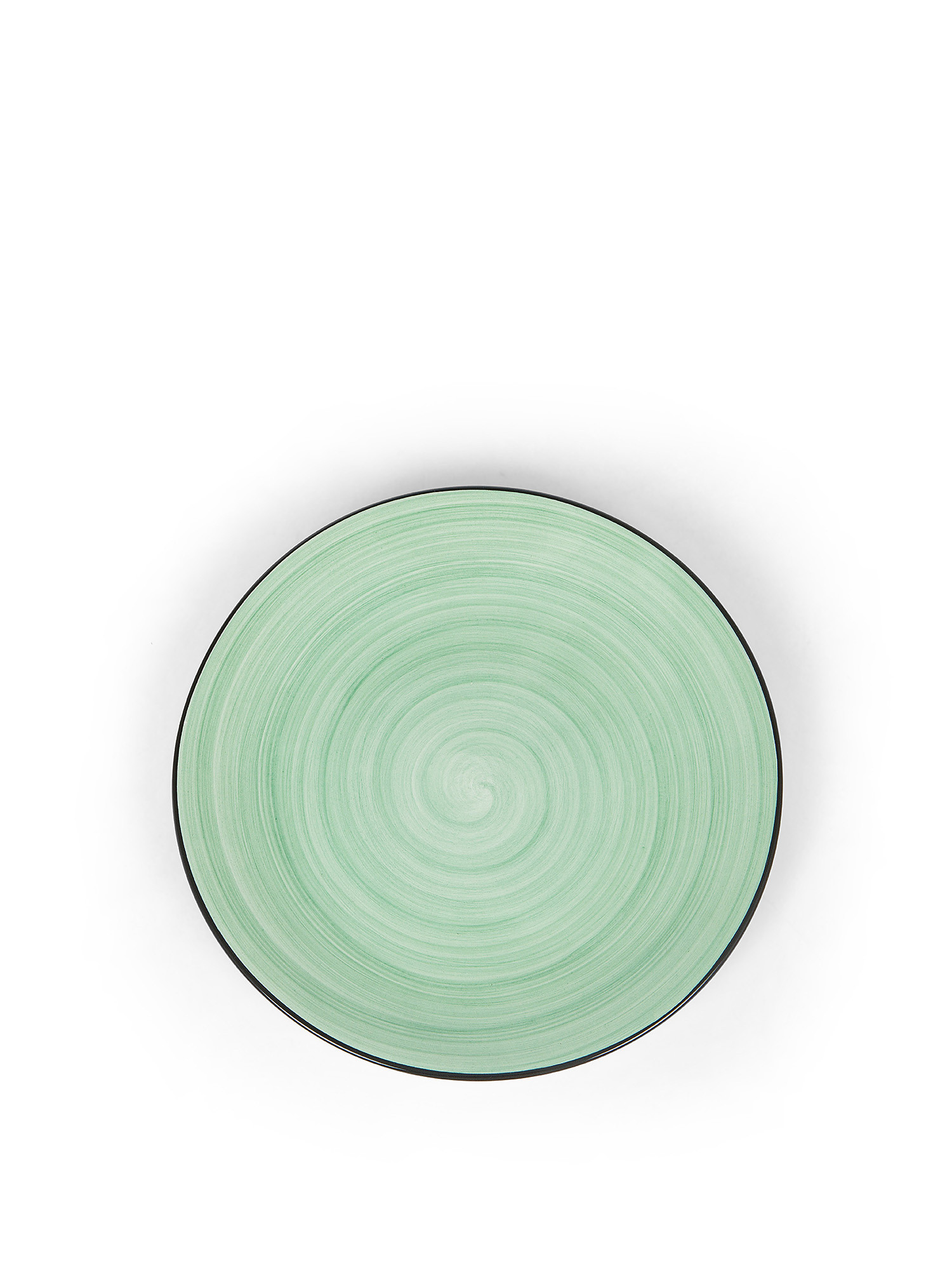 Tokyo stoneware dinner plate, Teal, large image number 0