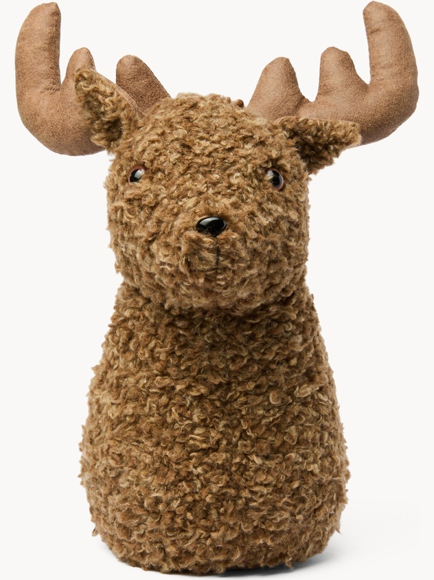 Reindeer-shaped doorstop