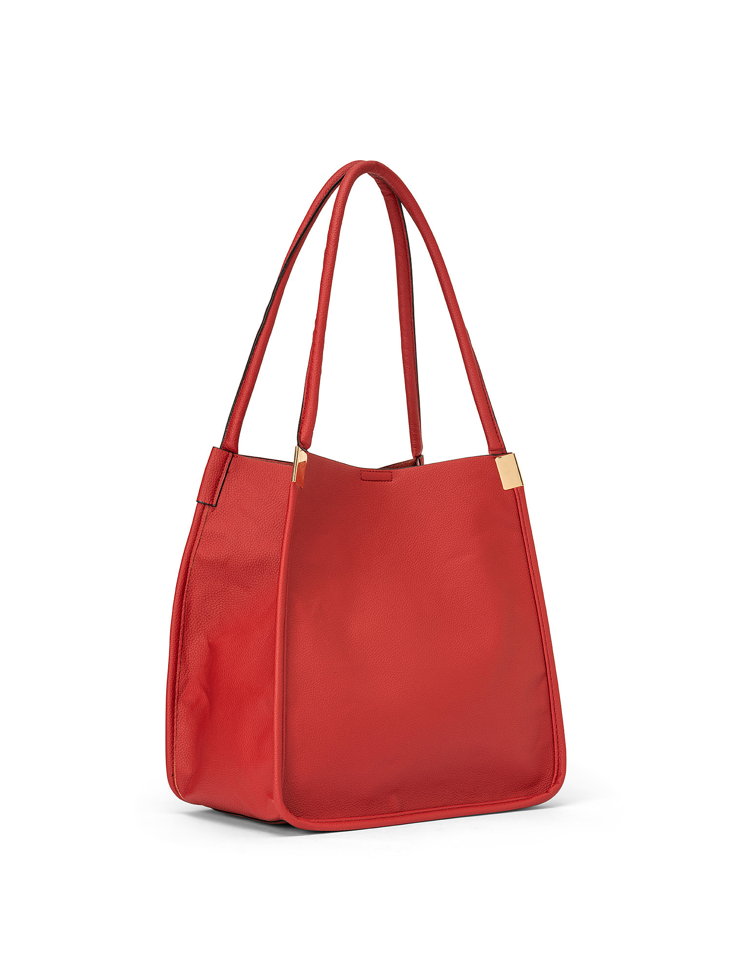 Shopping bag, Red, large image number 1