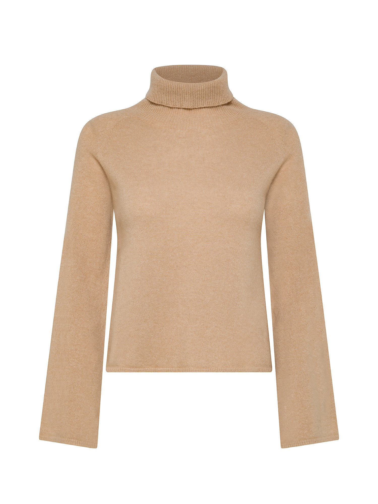 Coin Cashmere - Turtleneck in pure premium cashmere, Grey, large image number 0