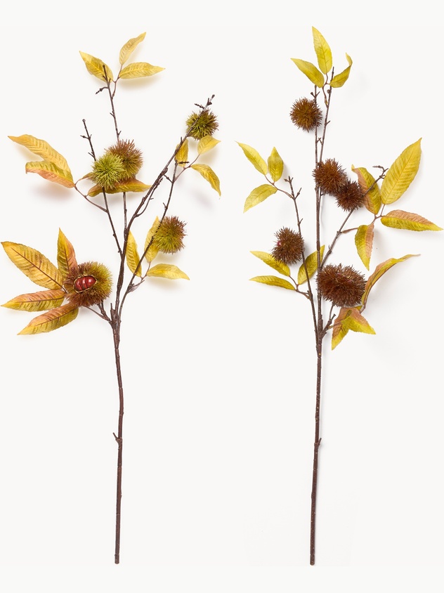 Artificial chestnut branch