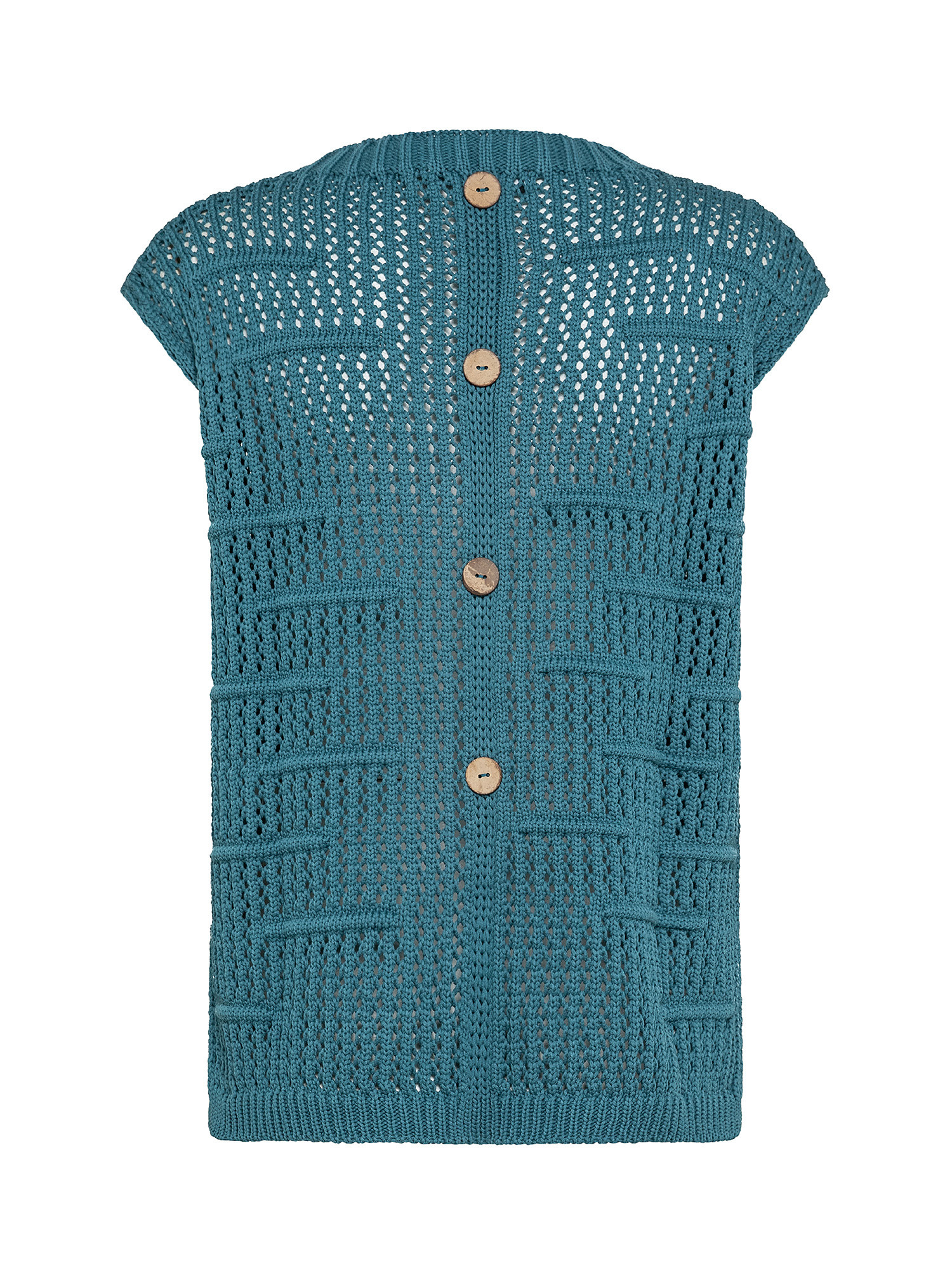 Tricot sweater, Turquoise, large image number 1