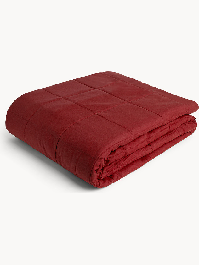 Reversible lightweight microfiber quilt
